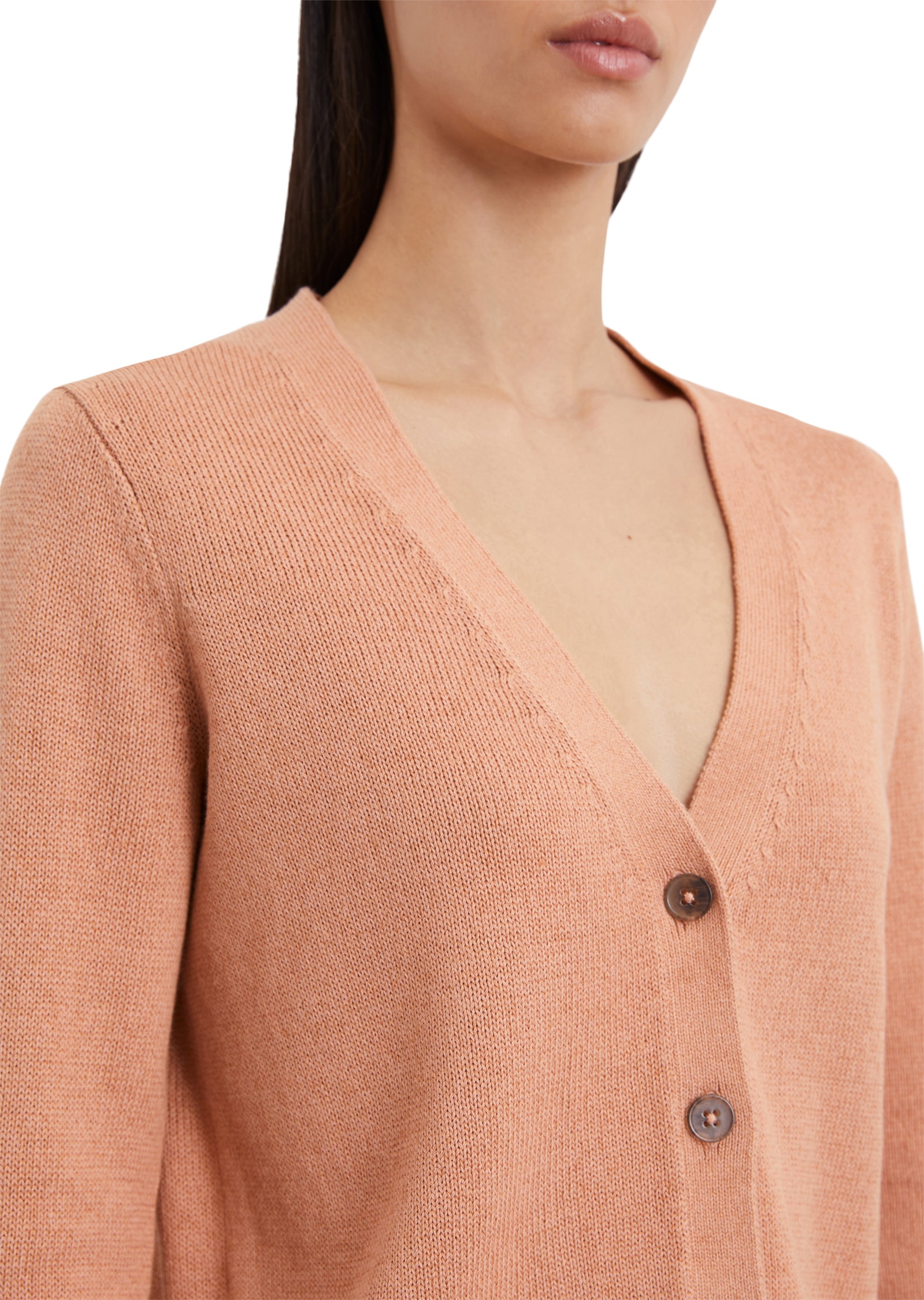 Marc O'Polo Cardigan »aus Organic Cotton-Leinen-Mix«