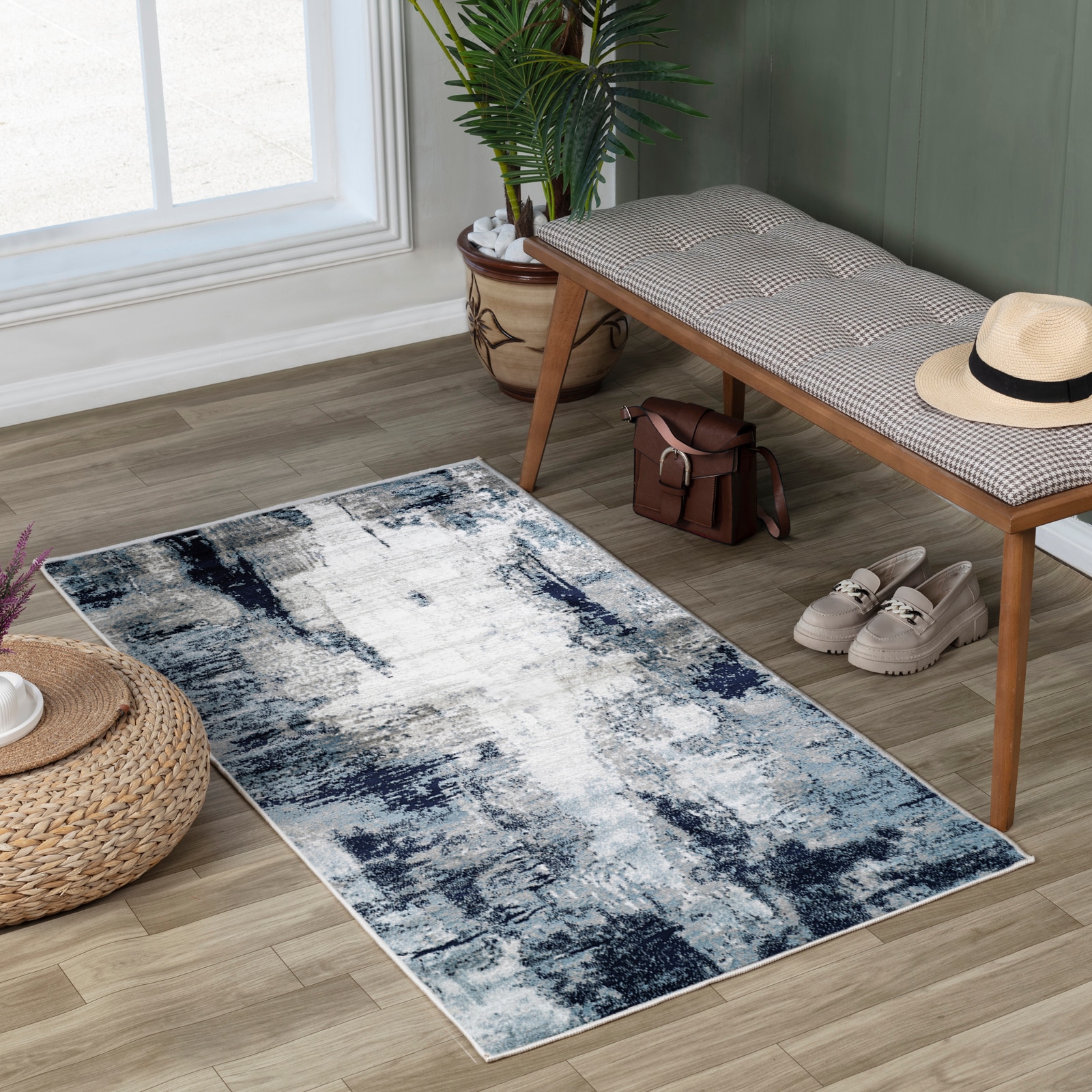 Livabliss Teppich "HELSINKI" rechteckig 11 mm Höhe Designerteppich in Marmo günstig online kaufen