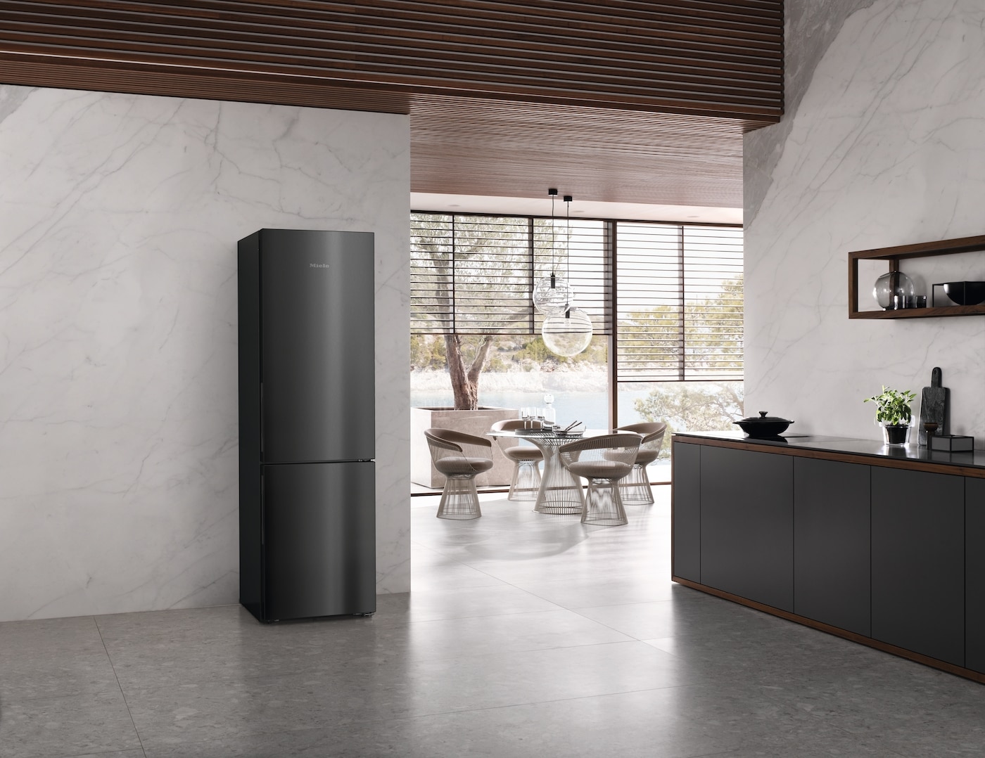 Miele Kühl-/Gefrierkombination »KFN 4898 A-20 D« 201,5 cm hoch 59,7 cm breit