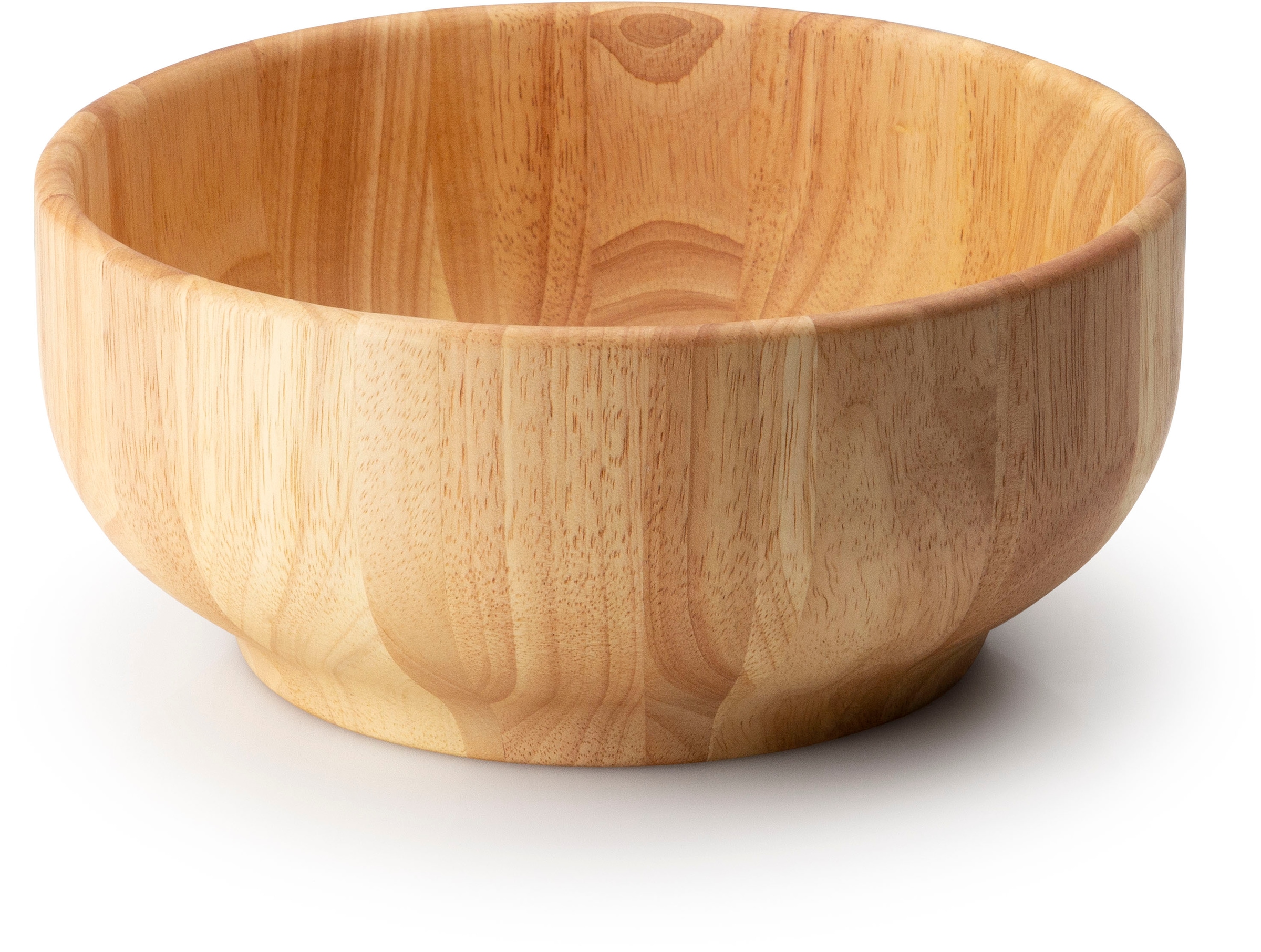 CONTINENTA Schüssel, Ø 26cm, braun, Schüsseln, Gummibaumholz, Zum Anrichten und Präsentieren