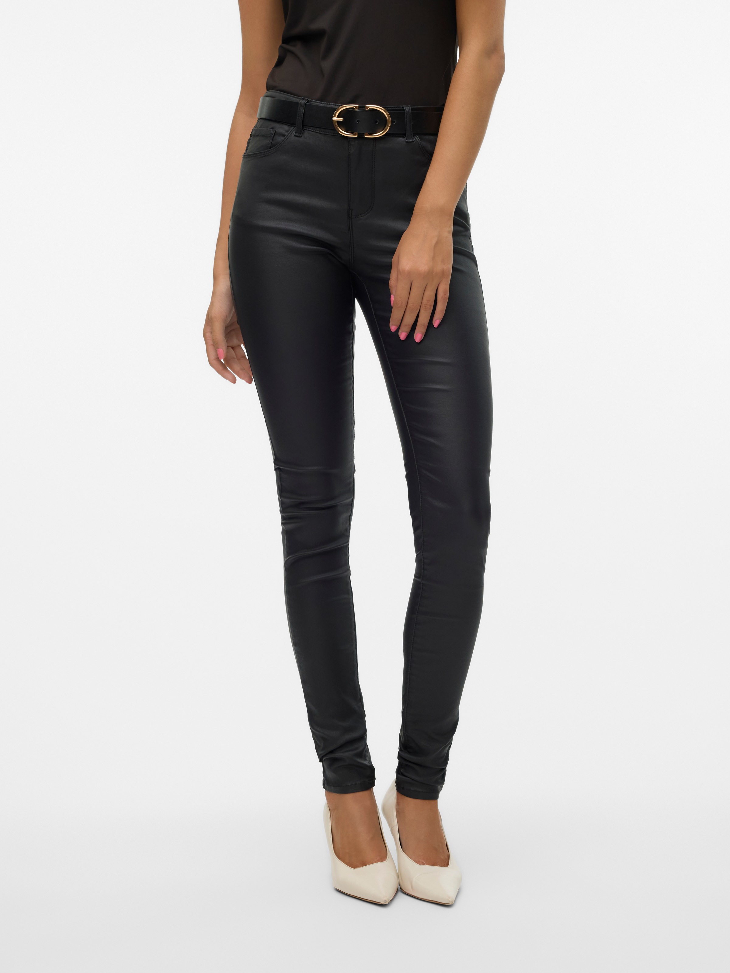 Thumbnail - Vero Moda Stretch-Hose "VMSEVEN COATED"