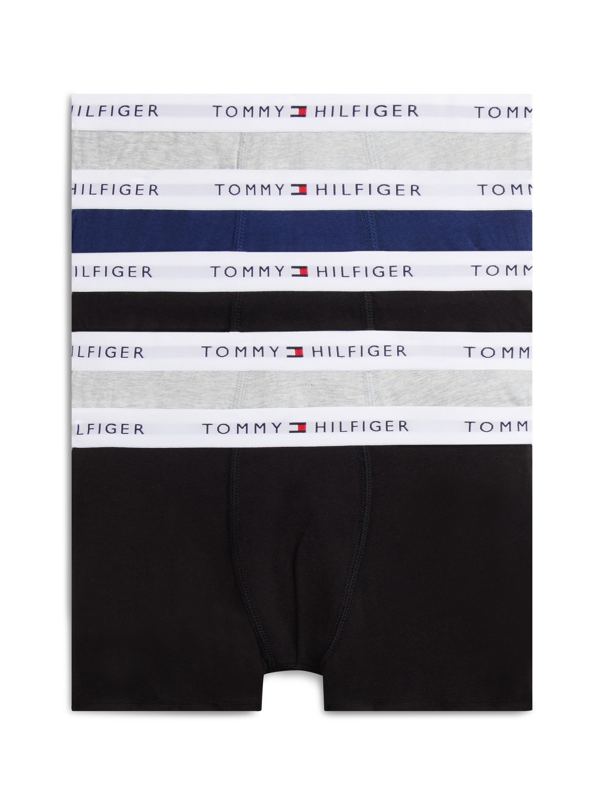 Tommy Hilfiger Underwear Trunk "5 PK TRUNK" 5 Stk. 5er Pack, unifarben, mit Stretch