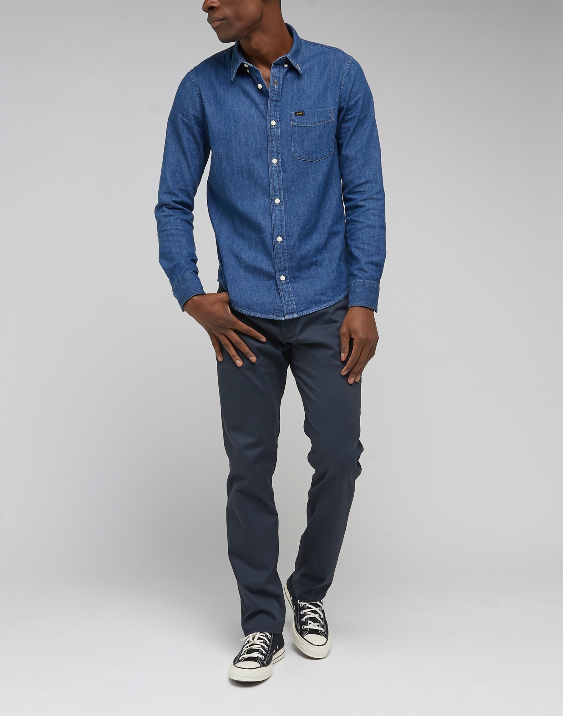 Lee® Jeanshemd »LEE BUTTON DOWN«