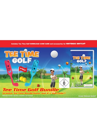Spielesoftware »Tee Time Golf (Code in a Box) Bundle inkl. 2 Golfschlägern«, Nintendo... kaufen