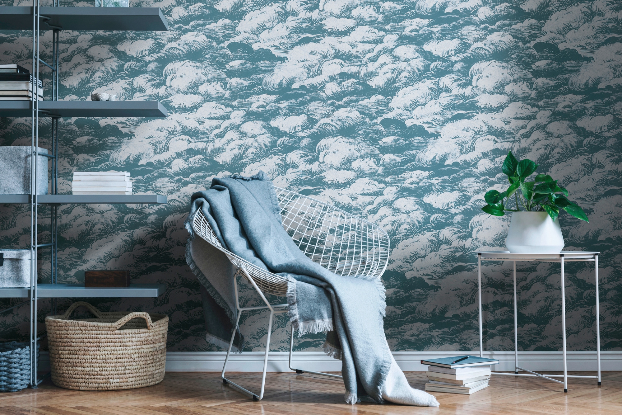 Architects Paper Vliestapete »Jungle Chic«, Motiv-abstrakt-naturalistisch, Tapete Wolken Tapeten Wohnzimmer Schlafzimmer Küche modern Design Büro