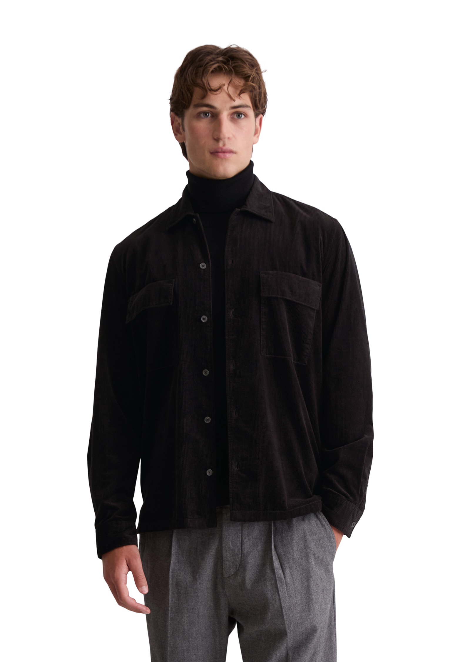 Marc OPolo Langarmhemd "aus reiner Bio-Baumwolle" günstig online kaufen