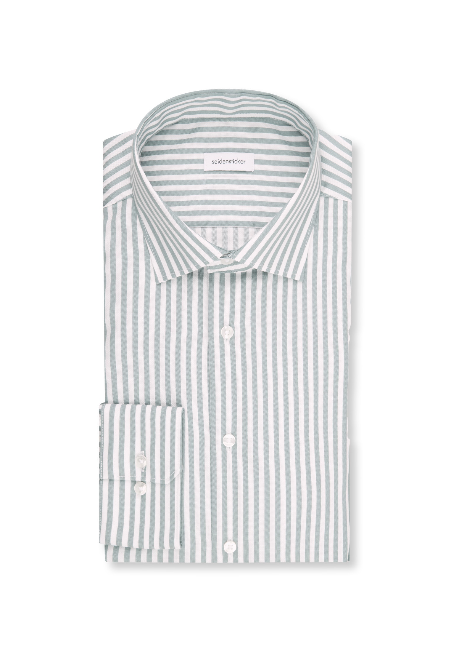 seidensticker Businesshemd »Schwarze Rose« Regular 1/1 Kentkragen Gestreift
