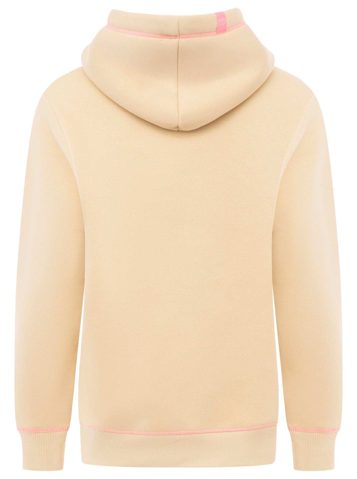 Zwillingsherz Hoodie »"Cat Mom"«, mit aufgesticktem Katzenmotiv und Kontrastnähten
