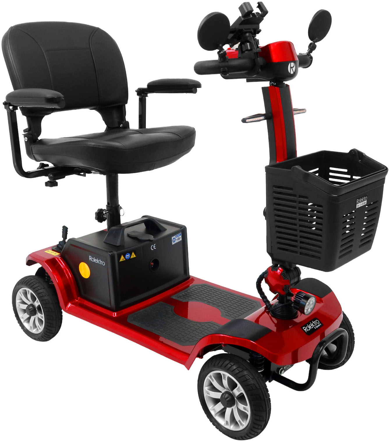 ROLEKTRO Elektromobil "E-Quad 6 V.2 Pro", B:60cm H:106cm L:118cm, rot, Elektromobile