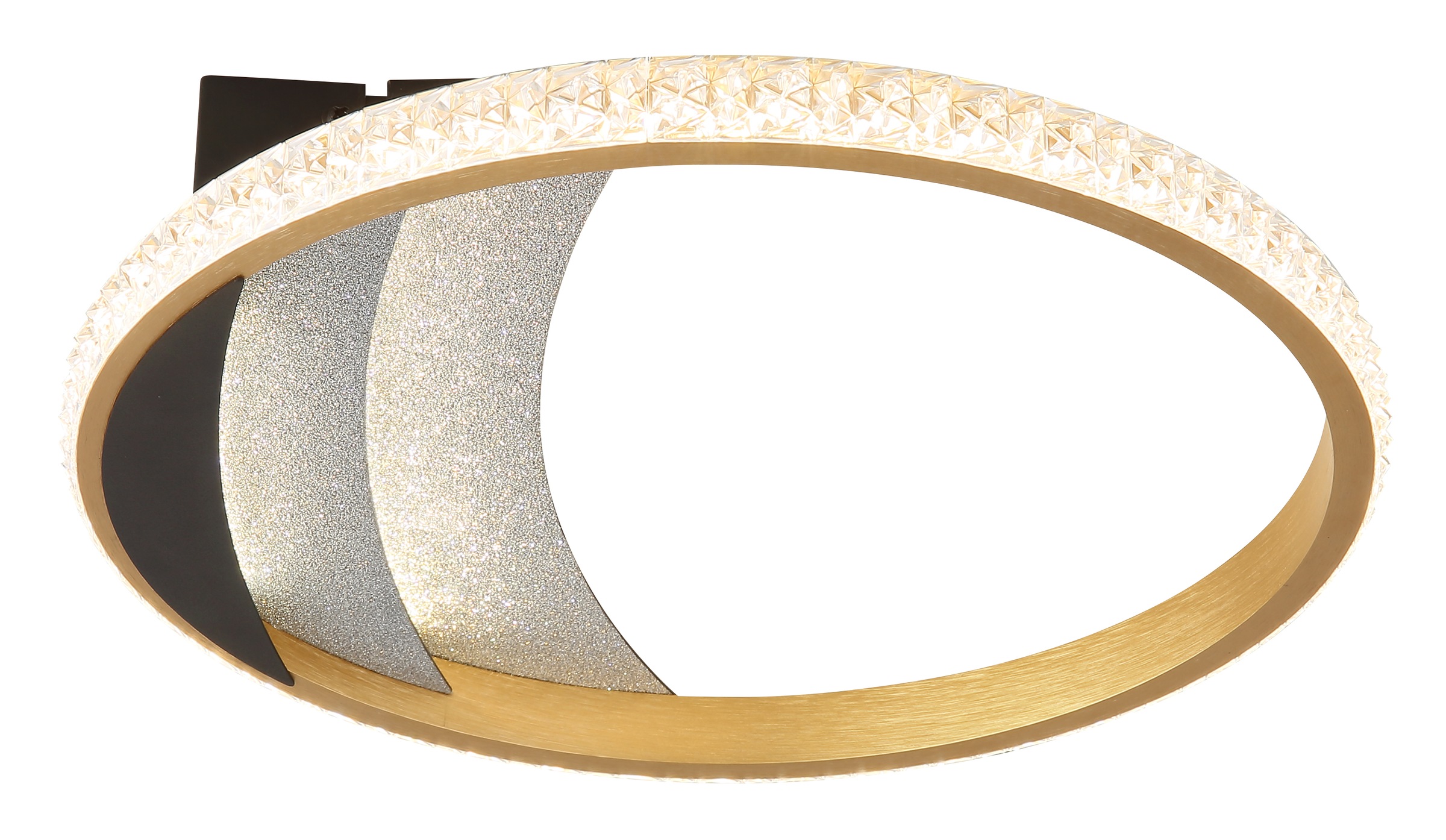 GLOBO LIGHTING Deckenleuchte »CONSTANCE« LED-Modul 1 Stk. LED Deckenleuchte für Wohn- & Schlafzimmer gold
