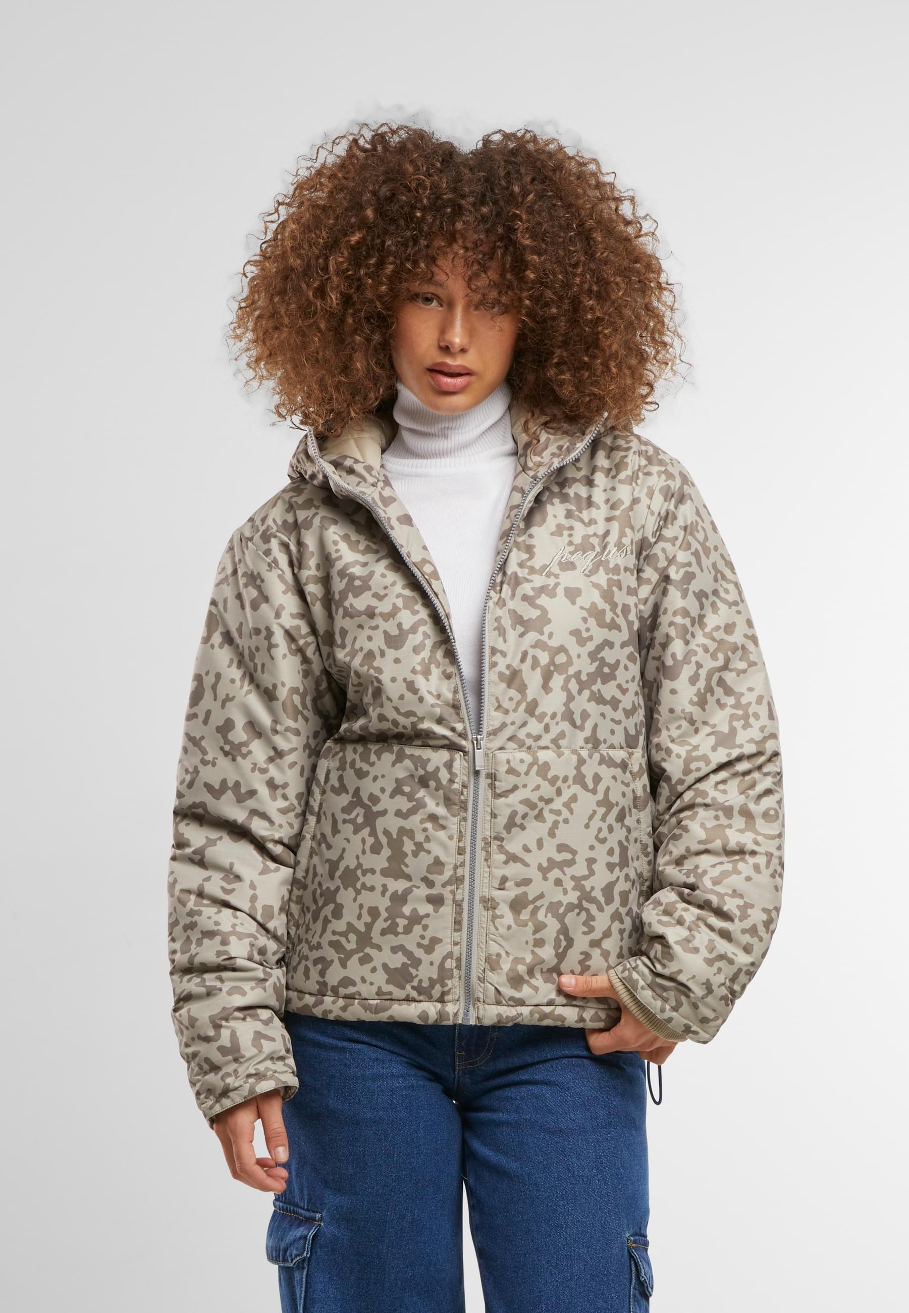 PEQUS Allwetterjacke »PEQUS PEQUS Aether Camo Light Puffer«, (1 St.), ohne Kapuze