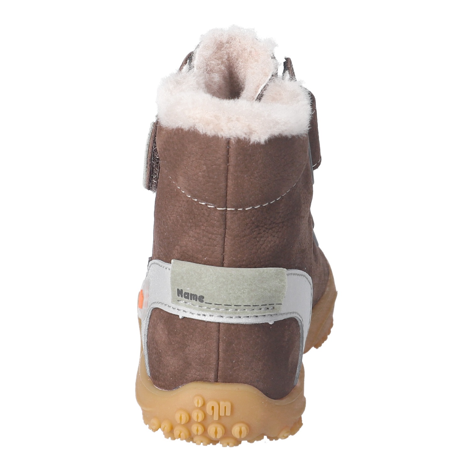 qnuffs Barfußschuh »EIBE«  Winterboots, mit wasserdichter TEX-Ausstattung, mit Namensschild