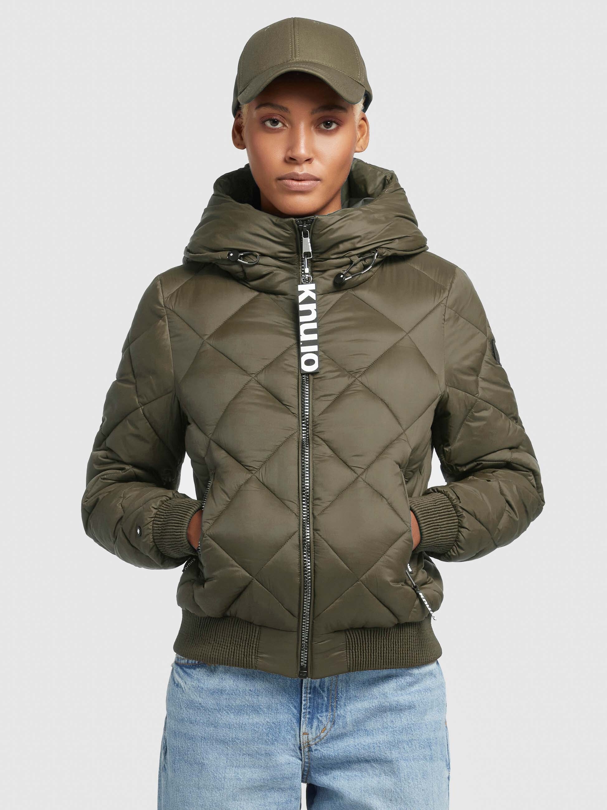 khujo Steppjacke »SARABI«, (1 St.), mit Kapuze