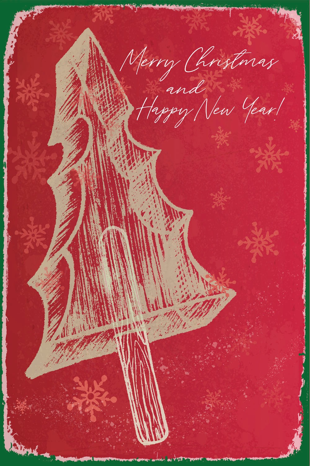 queence Metallbild »Christmas & New Year!«, (1 St.), Stahlschilder
