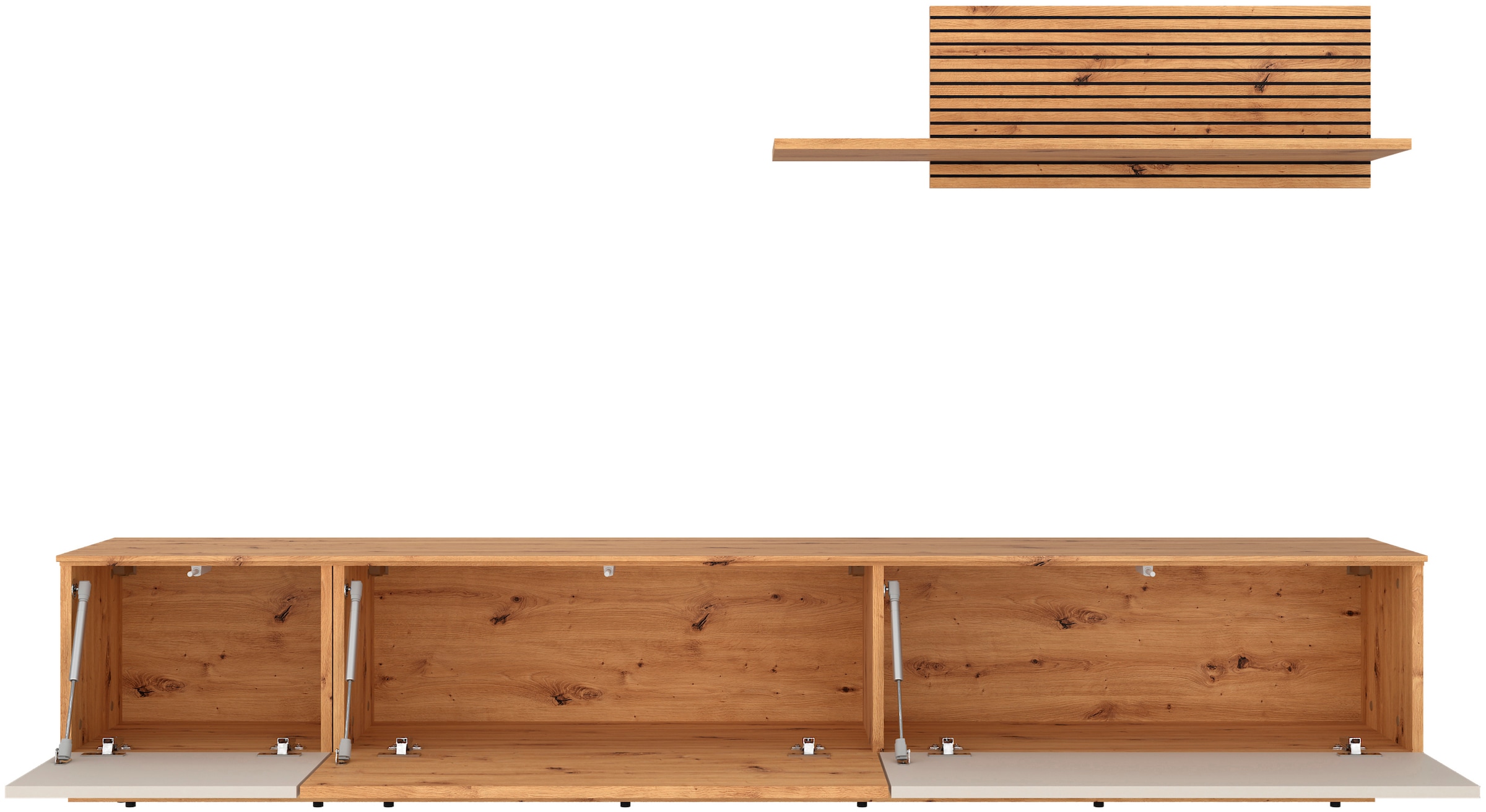 OTTO home Wohnwand »Paroli, mit Lowboard und Paneel«