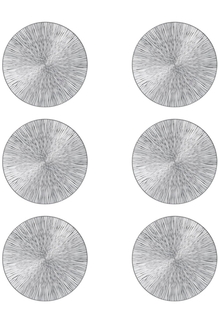 Zeller Present Platzset feierlichen Look günstig online kaufen