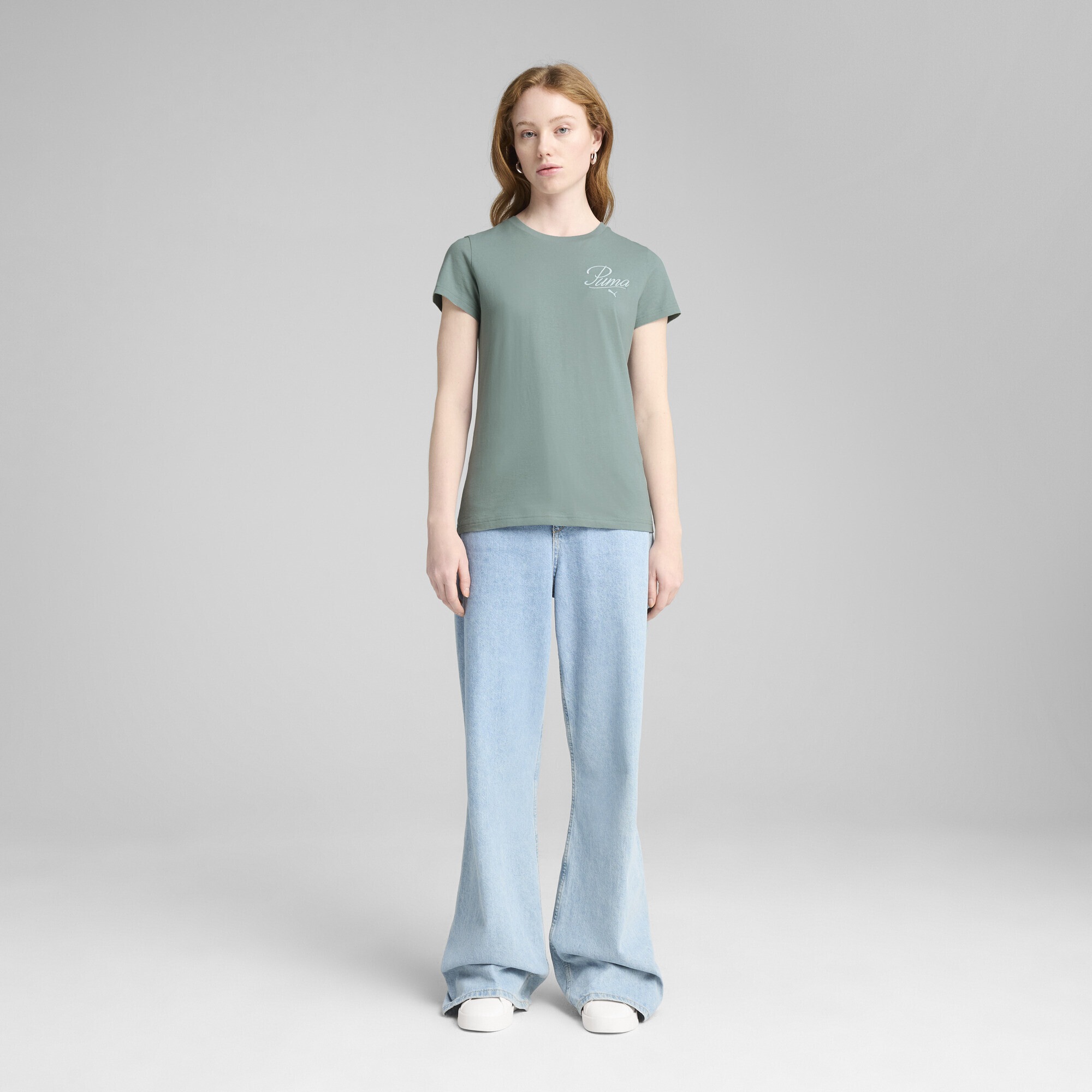 PUMA T-Shirt »ESS SCRIPT T-Shirt Damen«