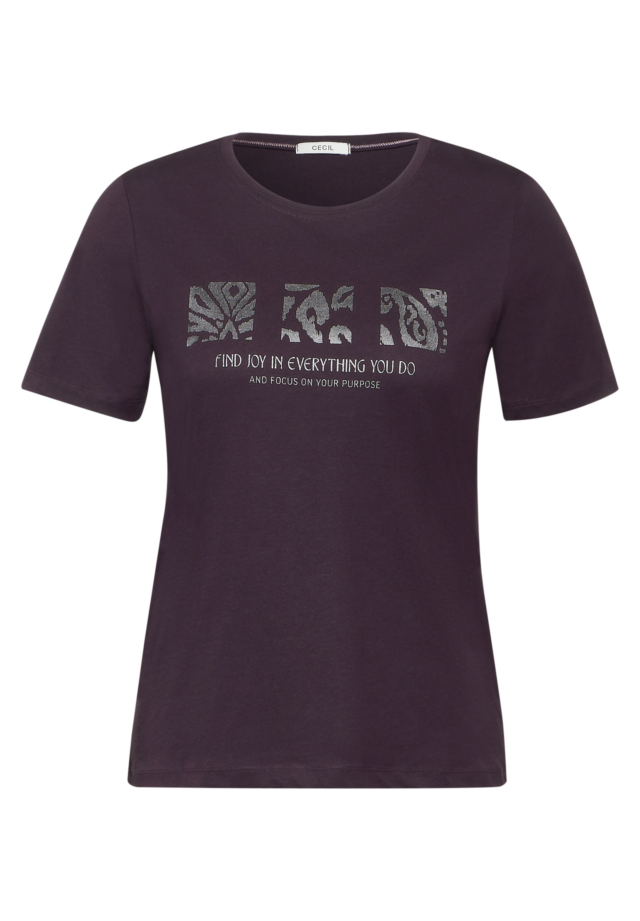 Cecil T-Shirt, aus reiner Baumwolle