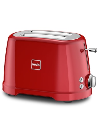 Novis Toaster »T2 rot« 2 kurze Schlitze 900 ...