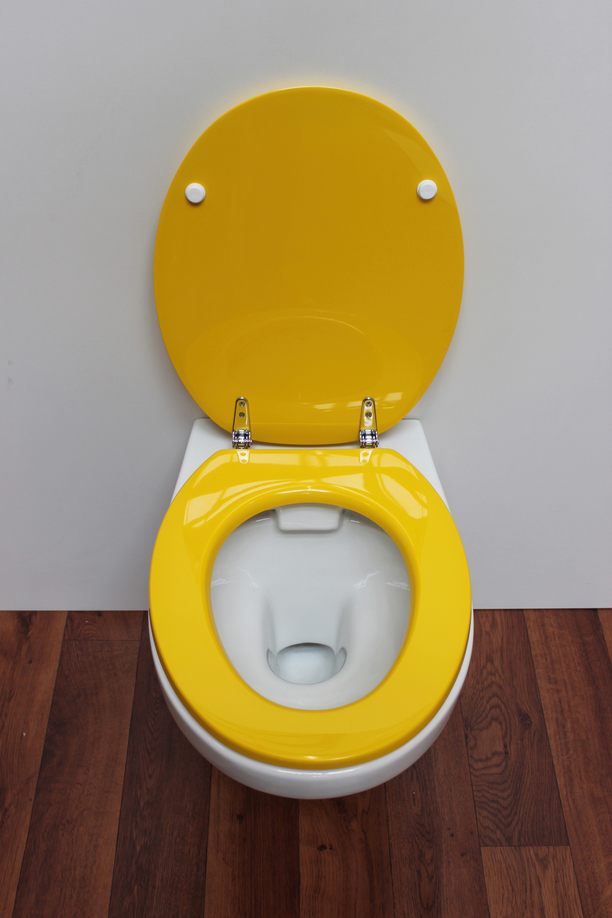ADOB WC-Sitz »Capri«, mit Messing verchromten Scharnieren