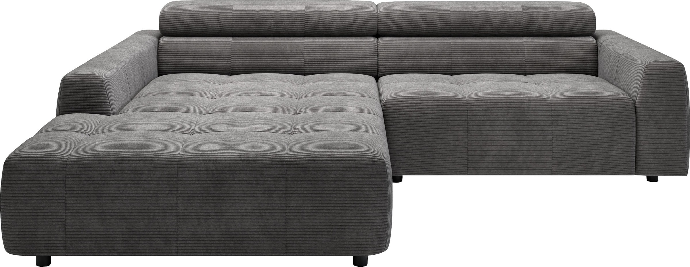 3C Candy Ecksofa "Denver auch mit Cord- und Easy care-Bezug, Kopfteilverste günstig online kaufen