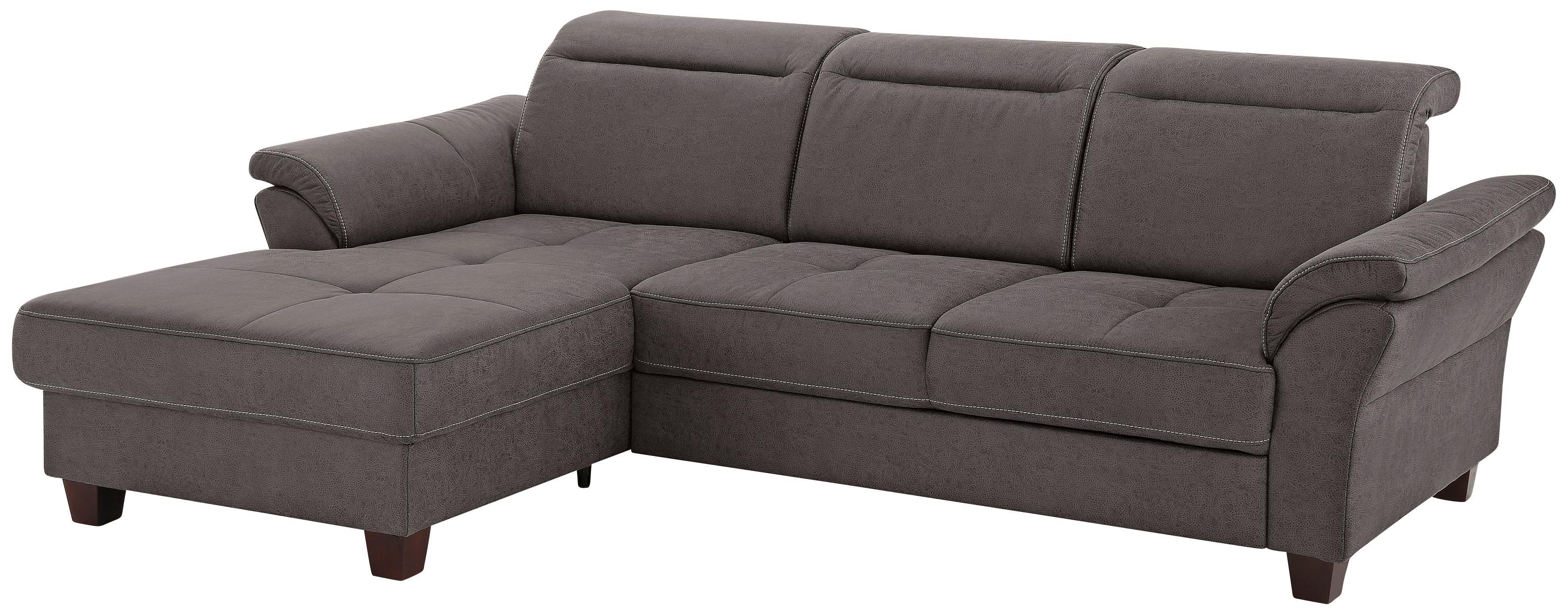 OTTO home Ecksofa "Solvei L-Form" mit Recamierenabschluß und Sitztiefenverstellung