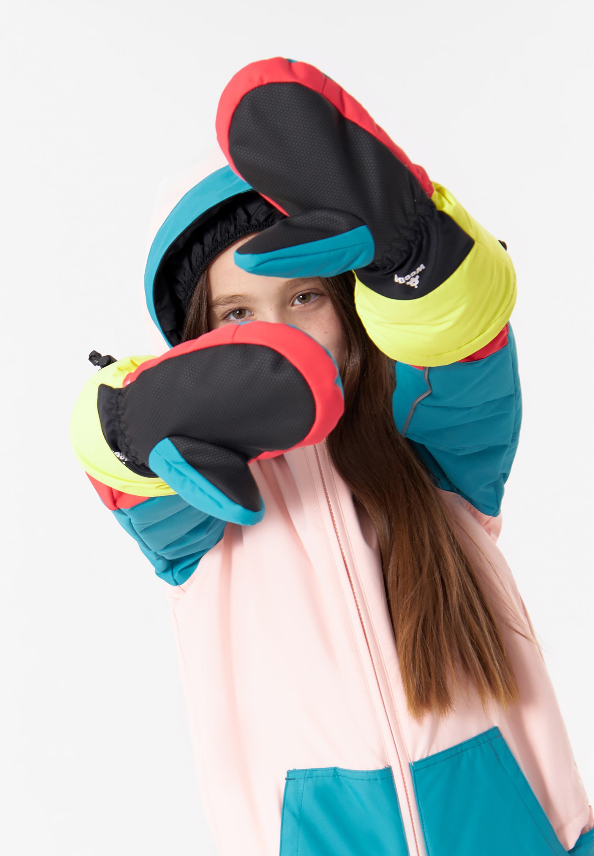 WeeDo Fäustlinge "LOVE POW" lange Manschetten, passend zu WeeDo Schneeanzug günstig online kaufen