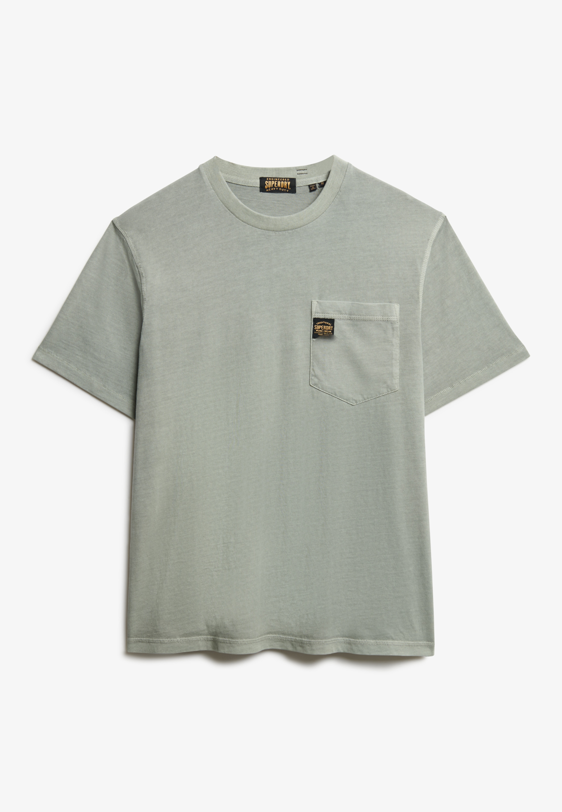 Superdry Rundhalsshirt »CONTRAST STITCH POCKET T-SHIRT«