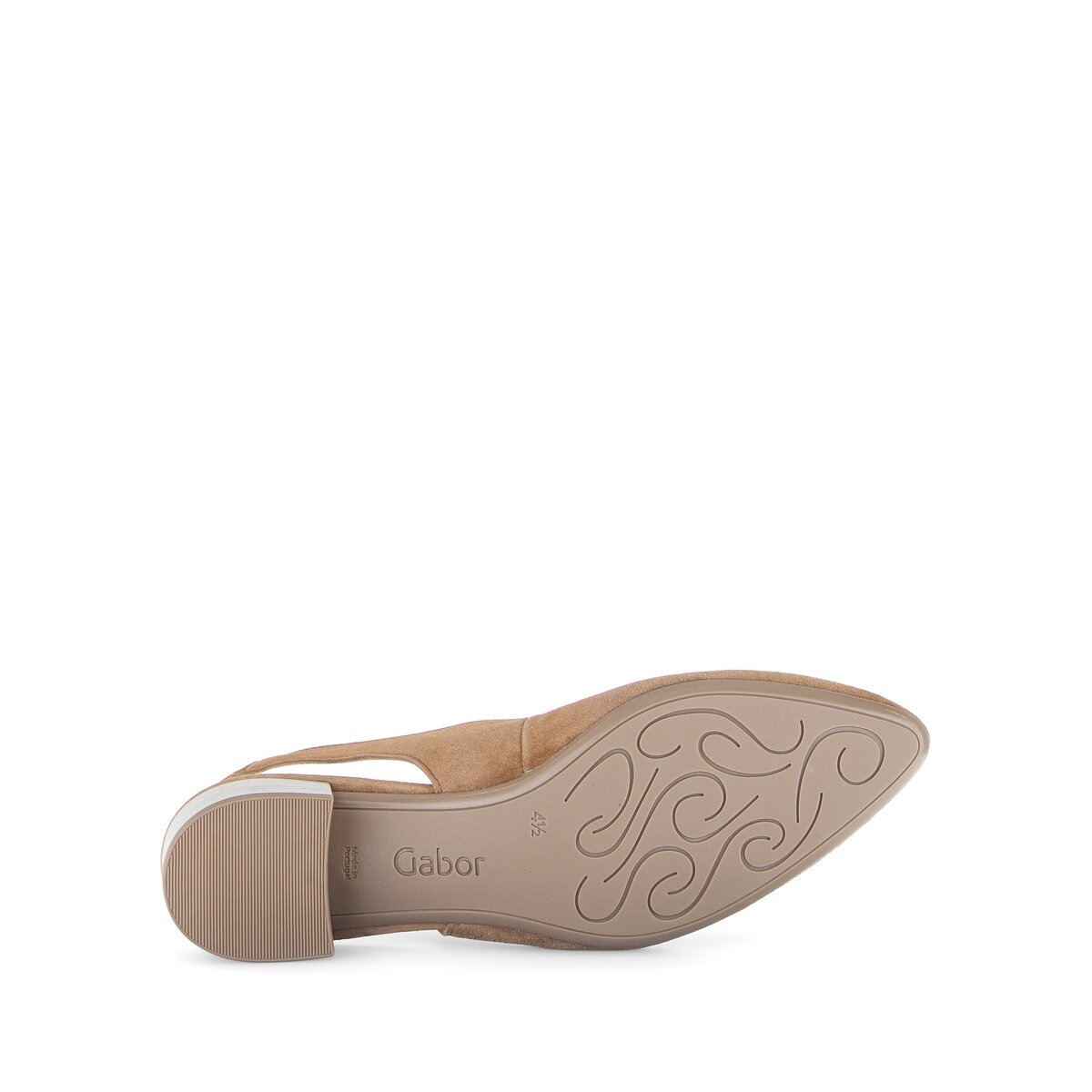 Slingpumps GABOR "Slingpumps", Damen, Gr. 38,5, braun, Schuhe Slingpumps 3
