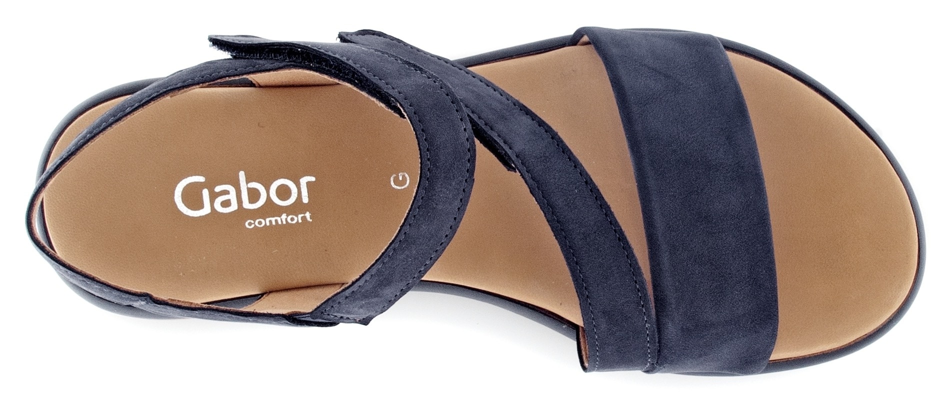 Gabor Riemchensandale »RHODOS«, Sommerschuh, Sandalette, Keilabsatz, in Bequemweite G (weit)