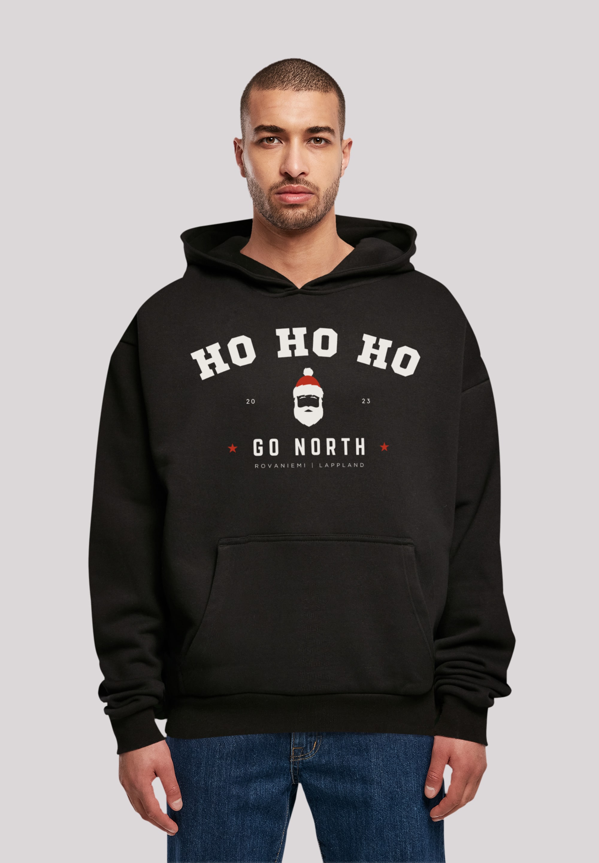 F4NT4STIC Kapuzenpullover »Ho Ho Ho Santa Claus Weihnachten«, Weihnachten,  Geschenk, Logo ▷ bestellen | BAUR