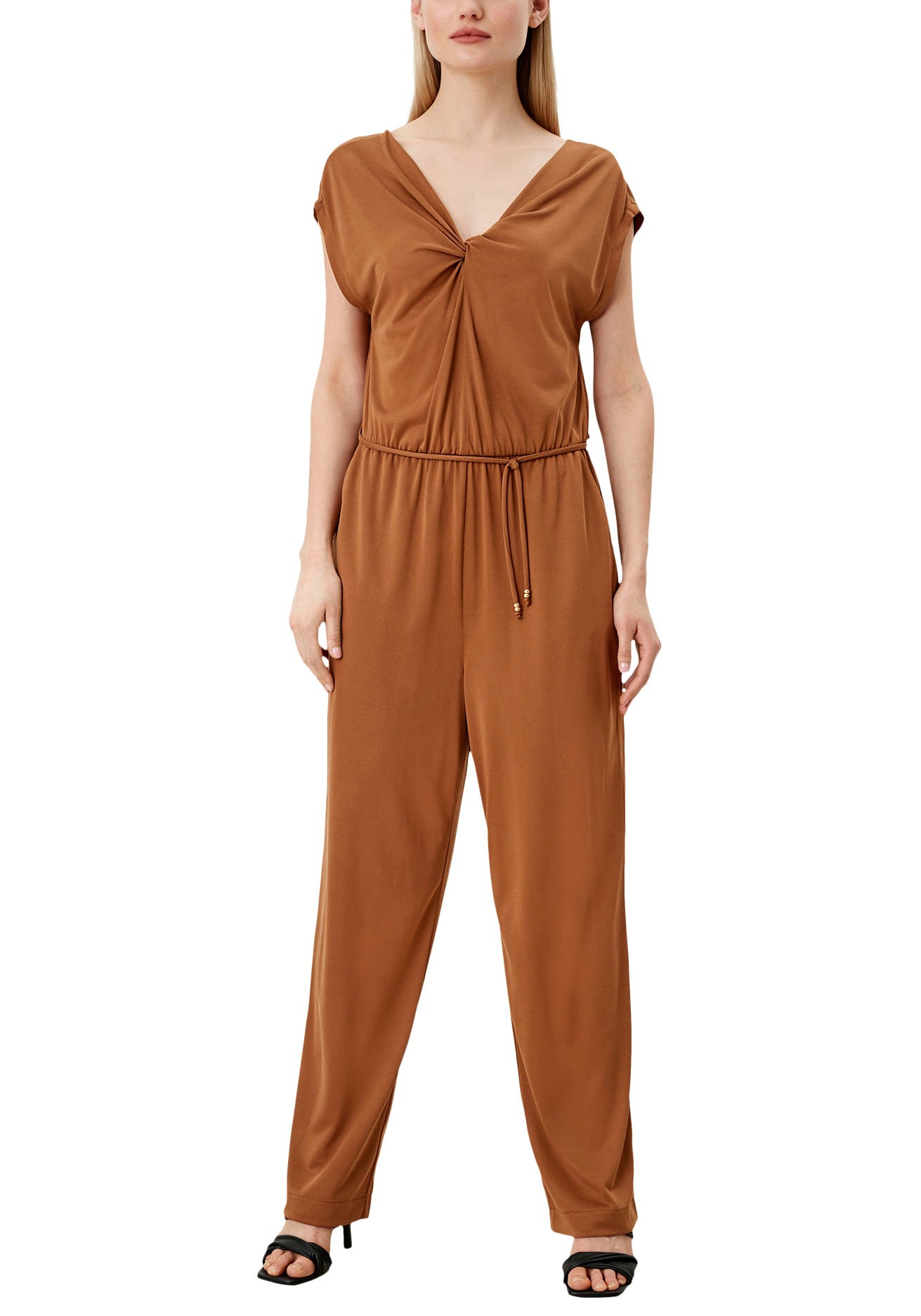 s.oliver black label -  Overall, mit Knotendetail am Ausschnitt