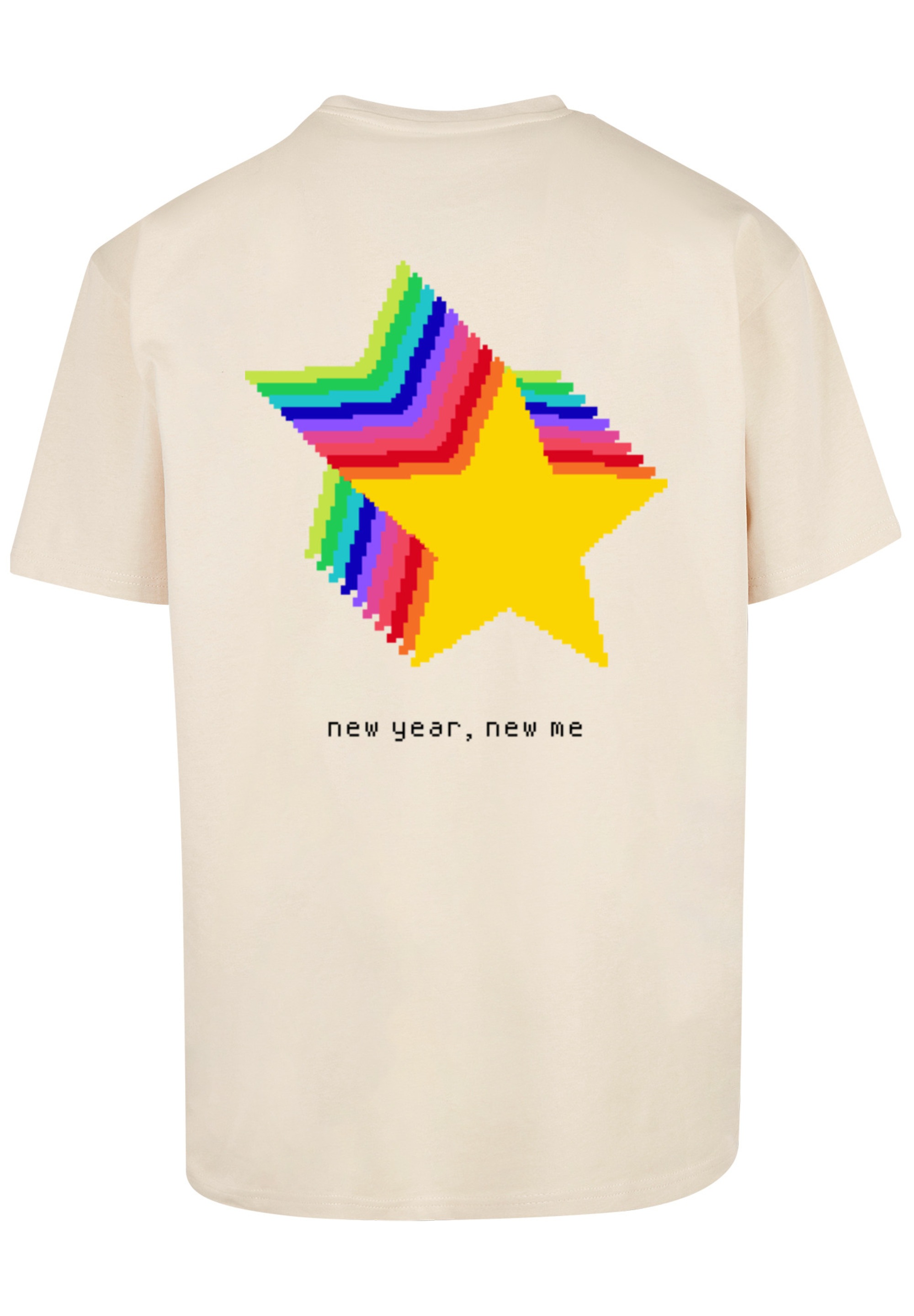 F4NT4STIC T-Shirt »SIlvester Party Happy People Only«, Print
