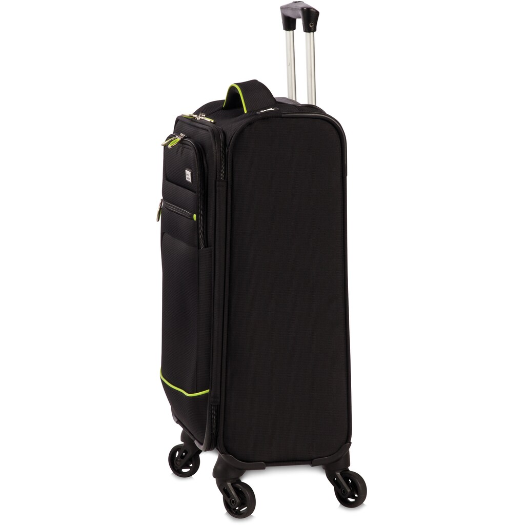 fabrizio® Trolleyset »Globetrotter«, (Set, 3 tlg.), 4 Rollen