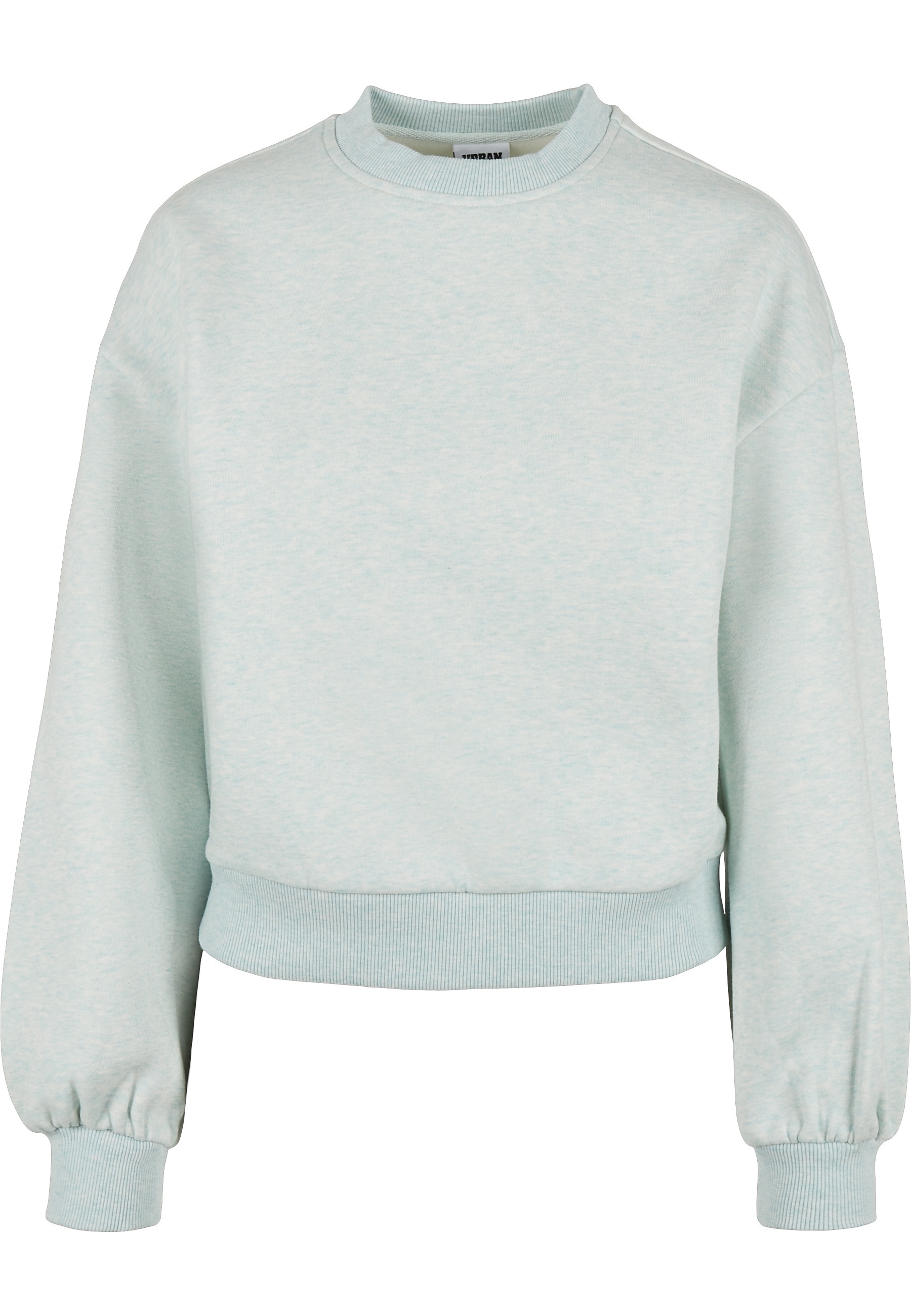 URBAN CLASSICS Sweater "Urban Classics Damen Ladies Oversized Color Melange Crewneck", 1 Stk.