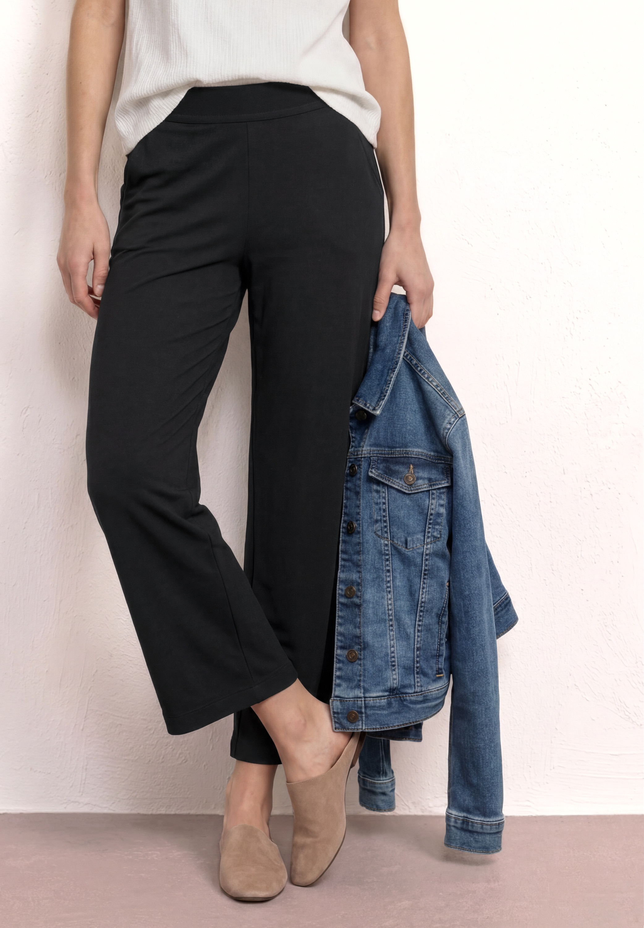 STREET ONE Stoffhose "Style Emee" im Loose Fit