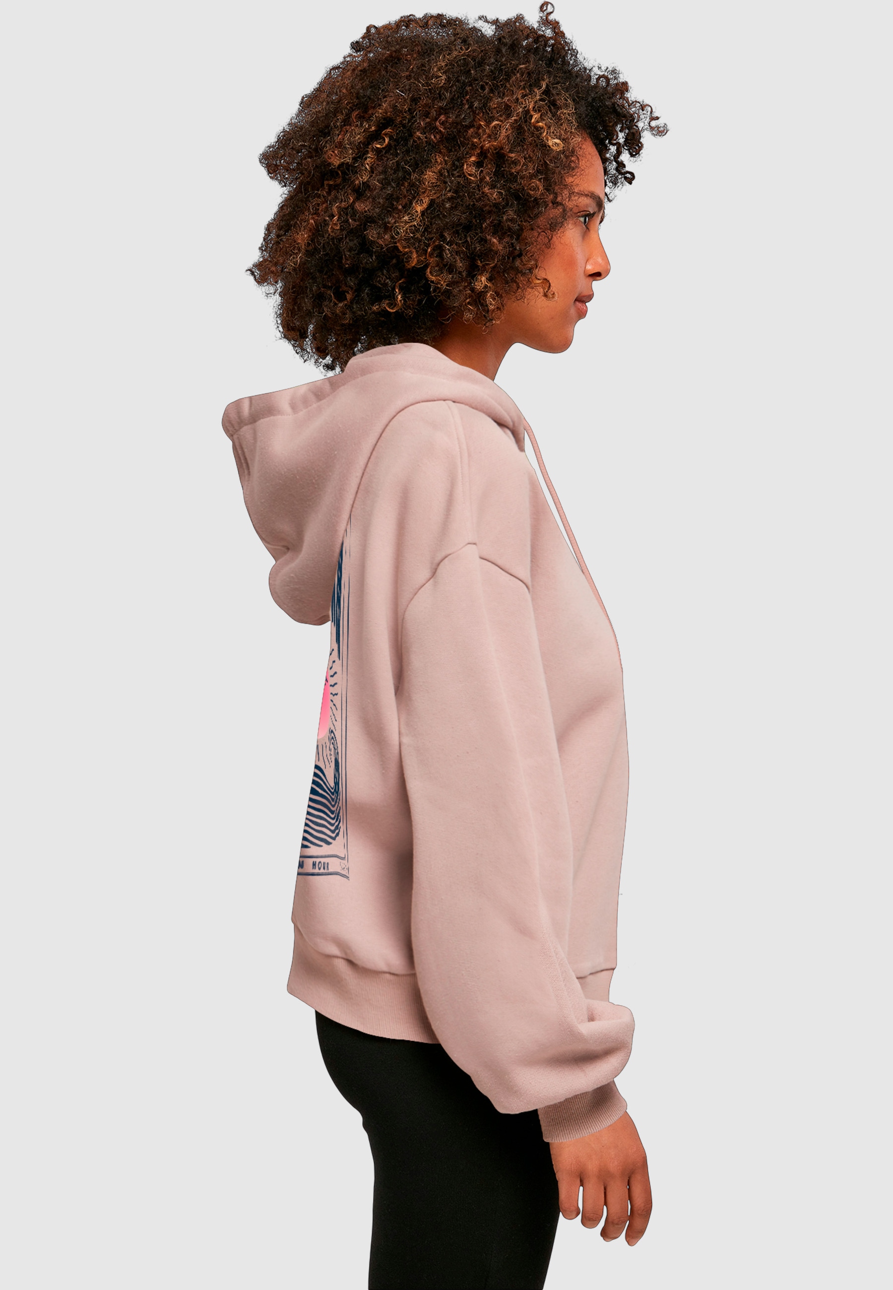 Merchcode Kapuzenpullover »Merchcode Ladies Sunset Charm Oversized Hoody« 1