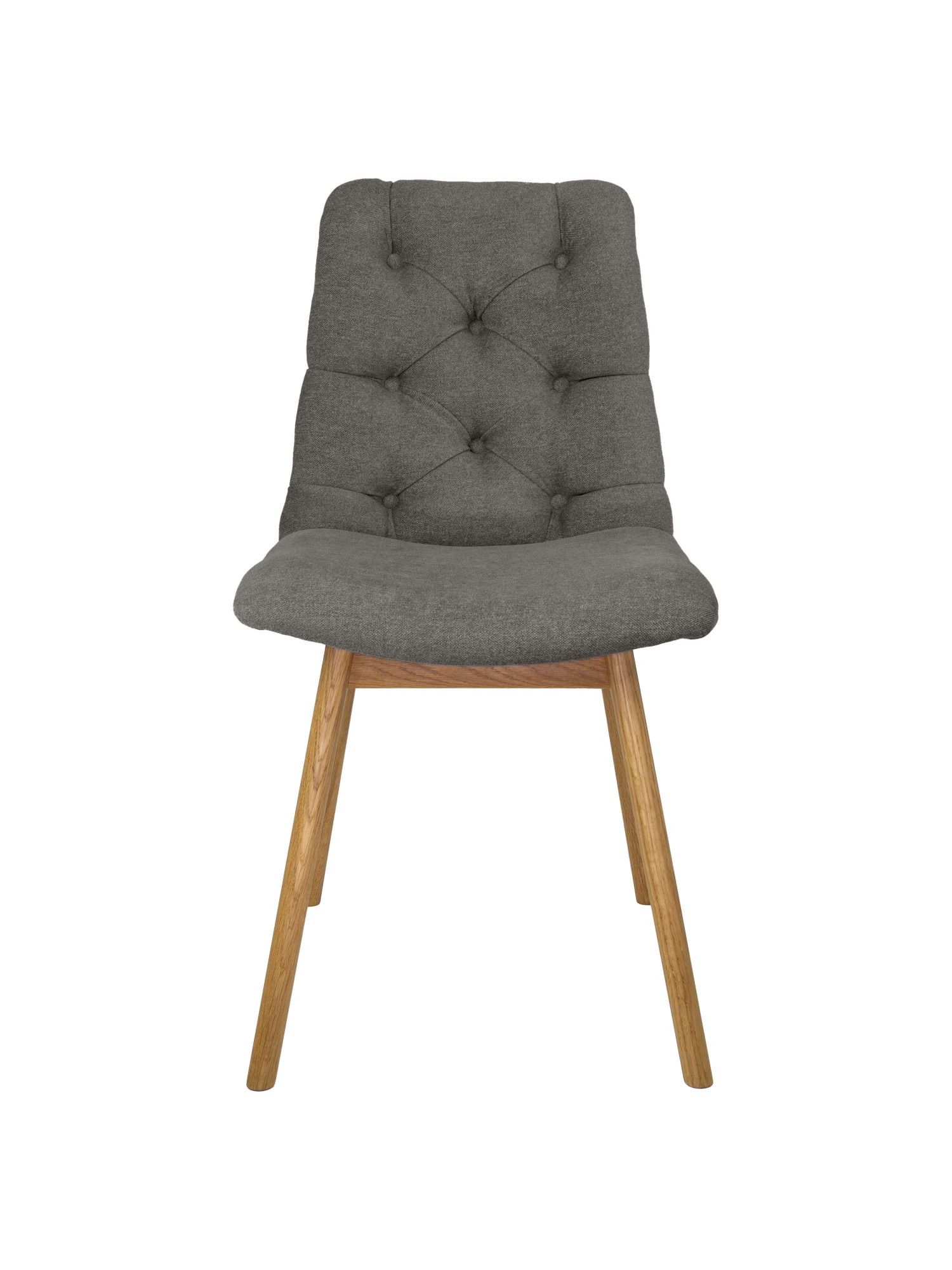 andas 4-Fußstuhl "Ramon" (Set) 2 Stk. Chenille mit Massivholzbeinen, versch günstig online kaufen