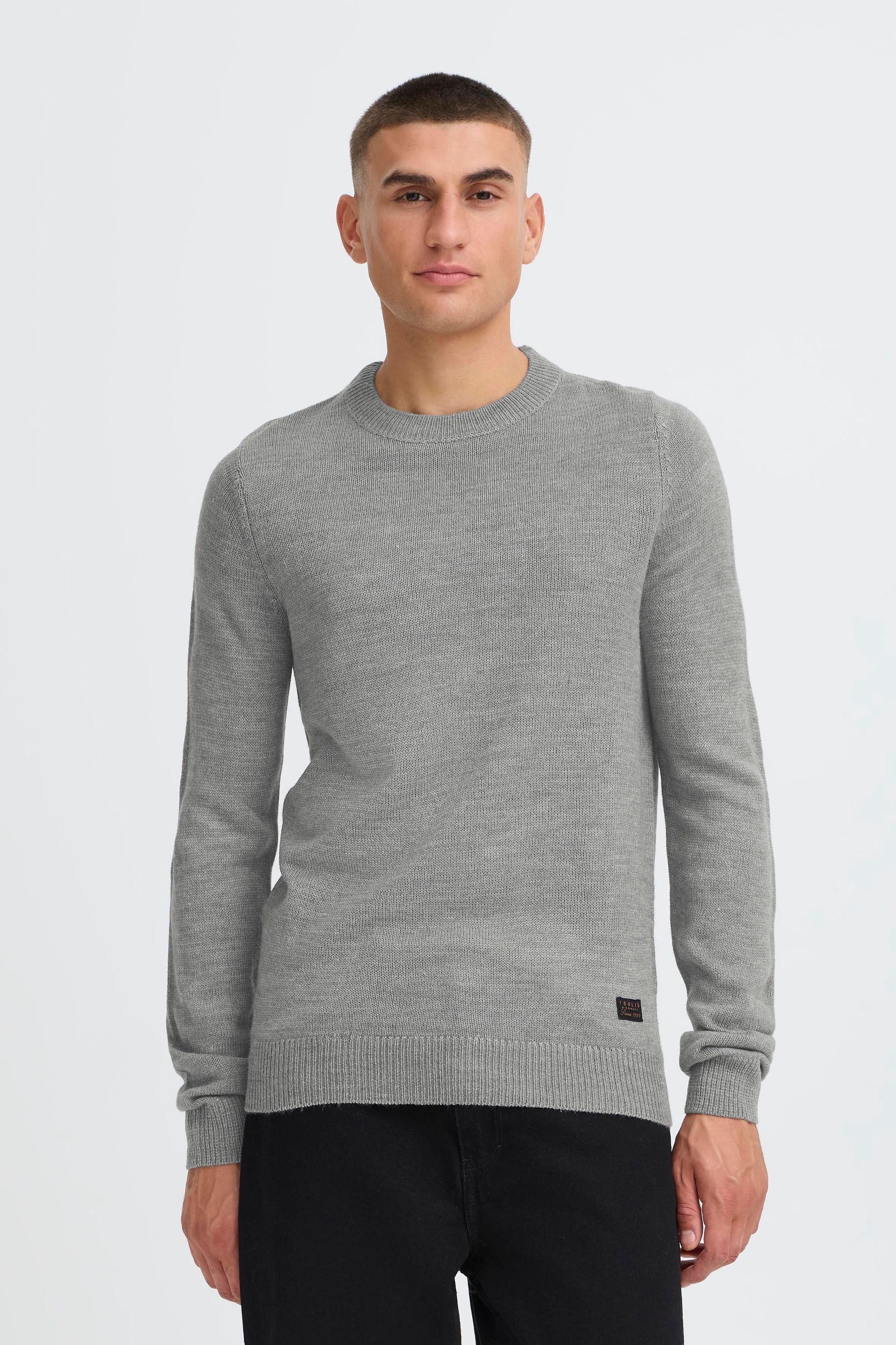 Thumbnail - Solid Strickfleece-Pullover "Strickpullover SDBABAK"