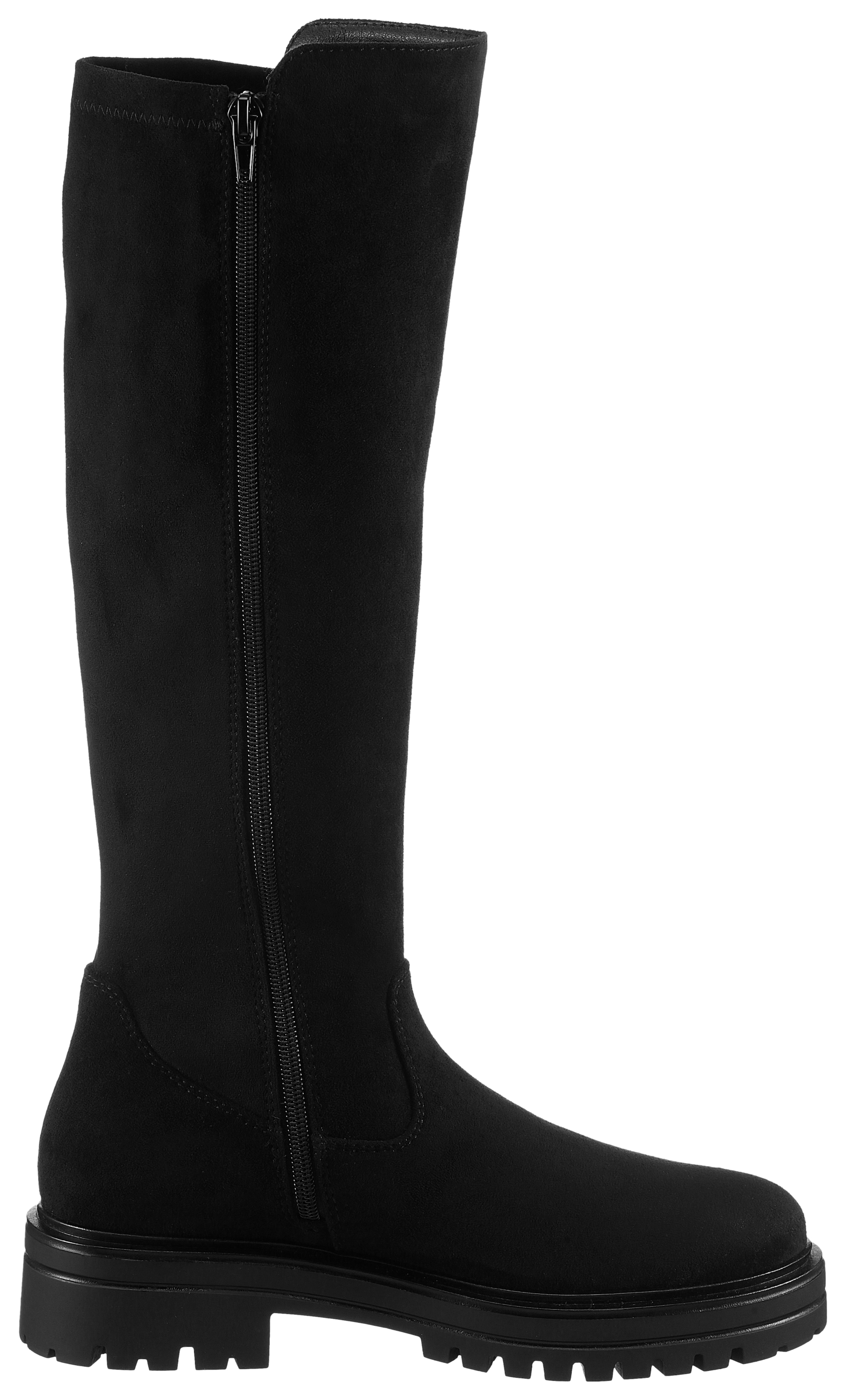 Aniston SHOES Stiefel, Stretch-Stiefel mit Innen-Reißverschluss - NEUE KOLLEKTION