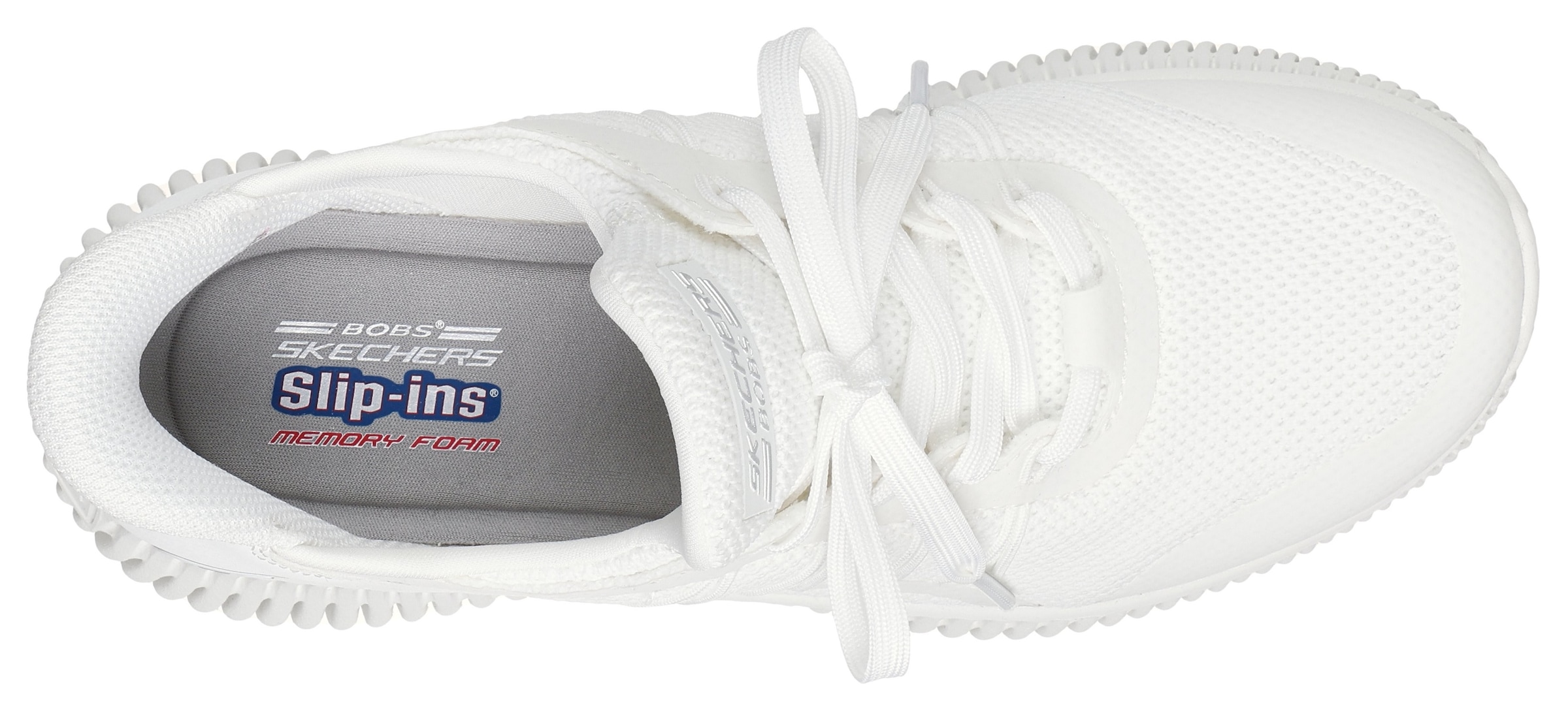 Skechers Sneaker »BOBS GEO LITE«, Praxischuh, Freizeitschuh, Komfortschuh mit Slip-ins