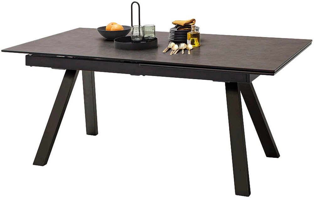 Thumbnail - MCA furniture Esstisch "TOBAGO Auszugtisch 180-260 cm", (Einzelstück), Keramik,Metall,Stirnauszug,ausziehbar,Tischplatte...