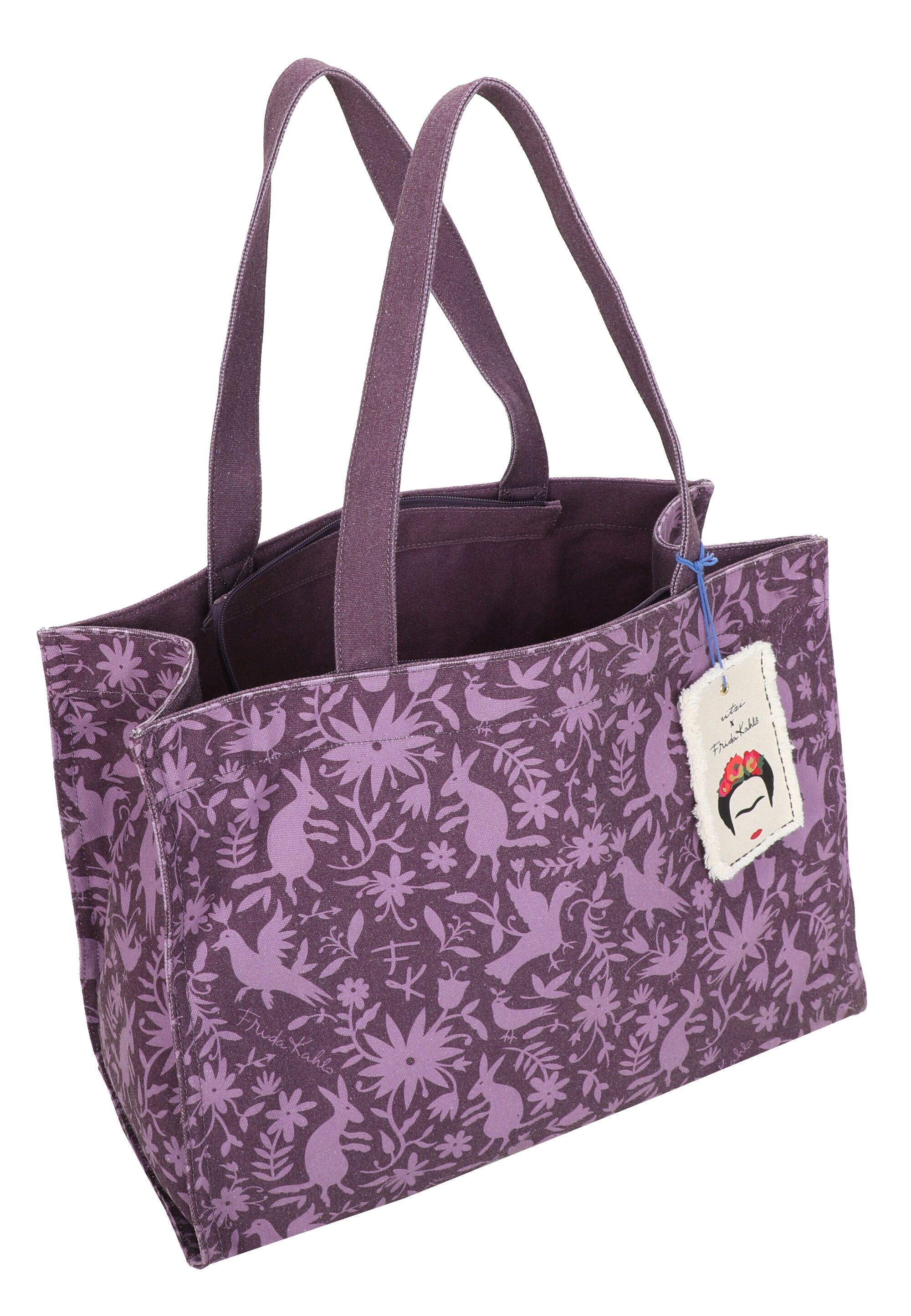 Fritzi aus Preußen Shopper »Fritzi x Frida Kahlo« mit All-Over-Print