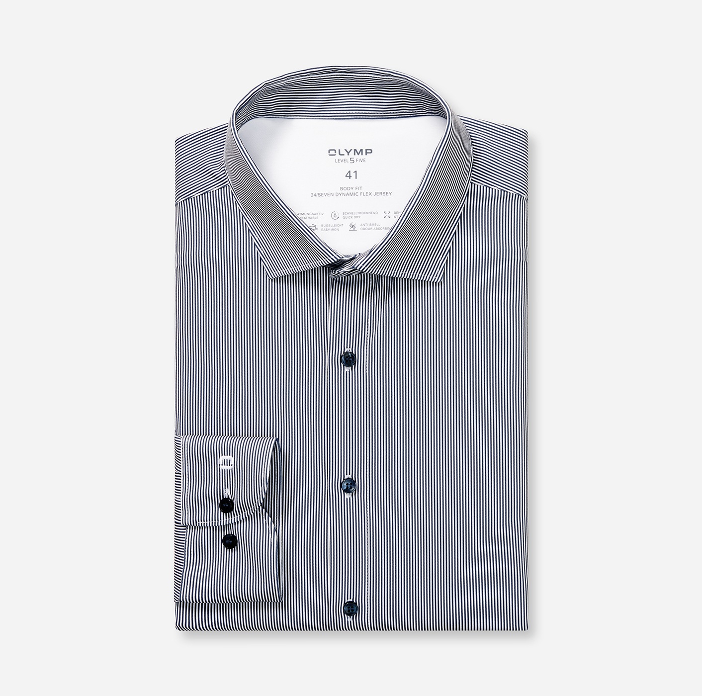 OLYMP Langarmhemd "Level Five 24/Seven" günstig online kaufen