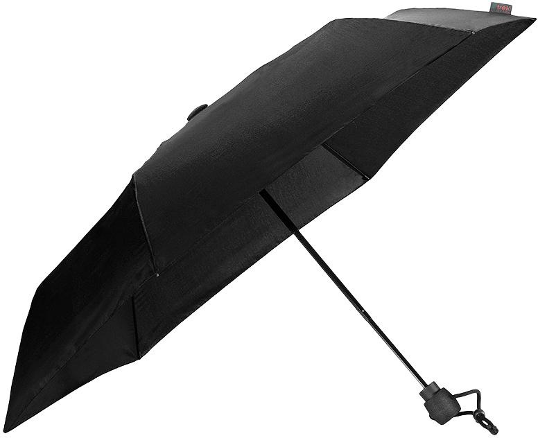 EuroSCHIRM® Taschenregenschirm »light trek® ultra, schwarz«, besonders leicht, kompakte Größe