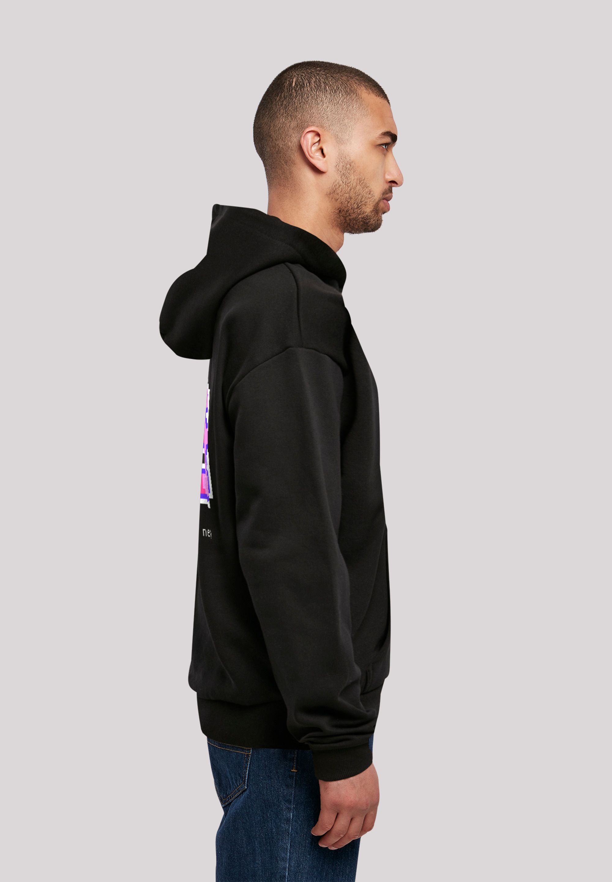 F4NT4STIC Kapuzenpullover »SIlvester Party Happy People Only« Print