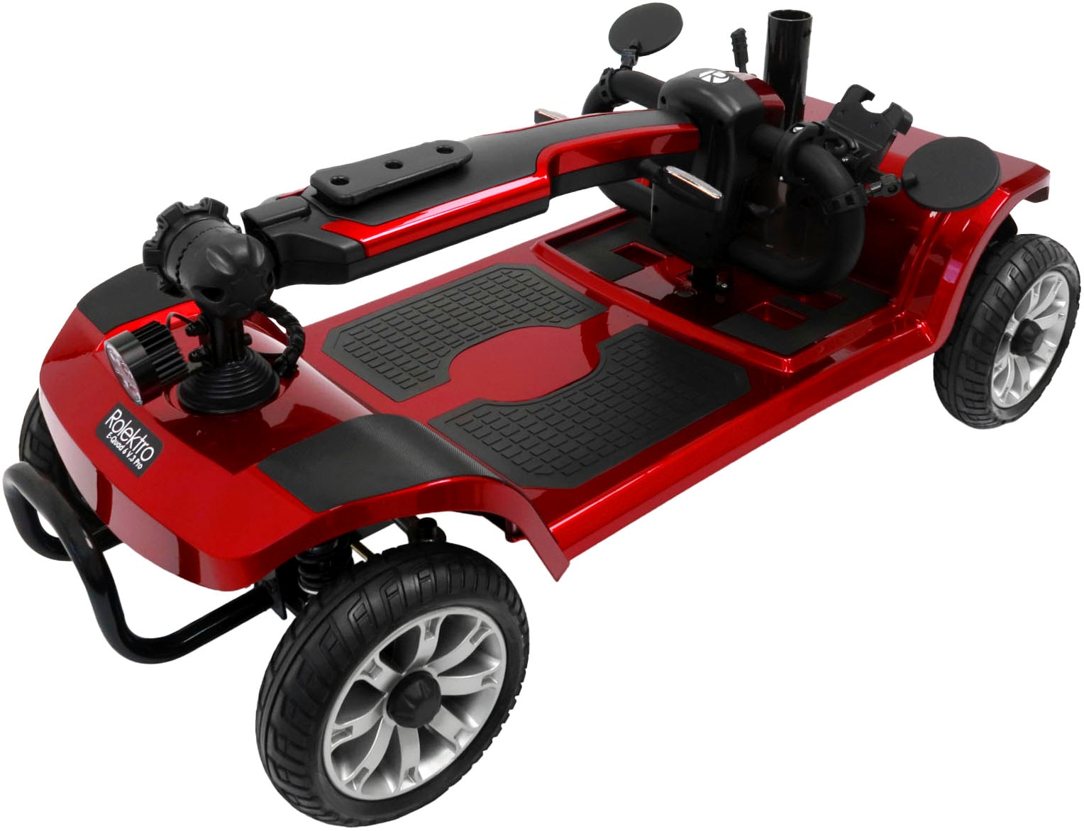 Rolektro Elektromobil »E-Quad 6 V.3 Pro, Rot, 24V-20Ah Lithium-Akku, 300 Watt«