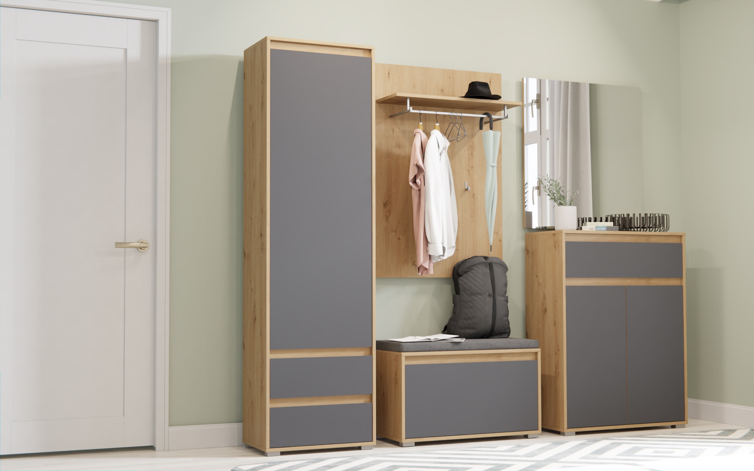 INOSIGN Garderobenspiegel "Trosa", Breite 76 cm günstig online kaufen