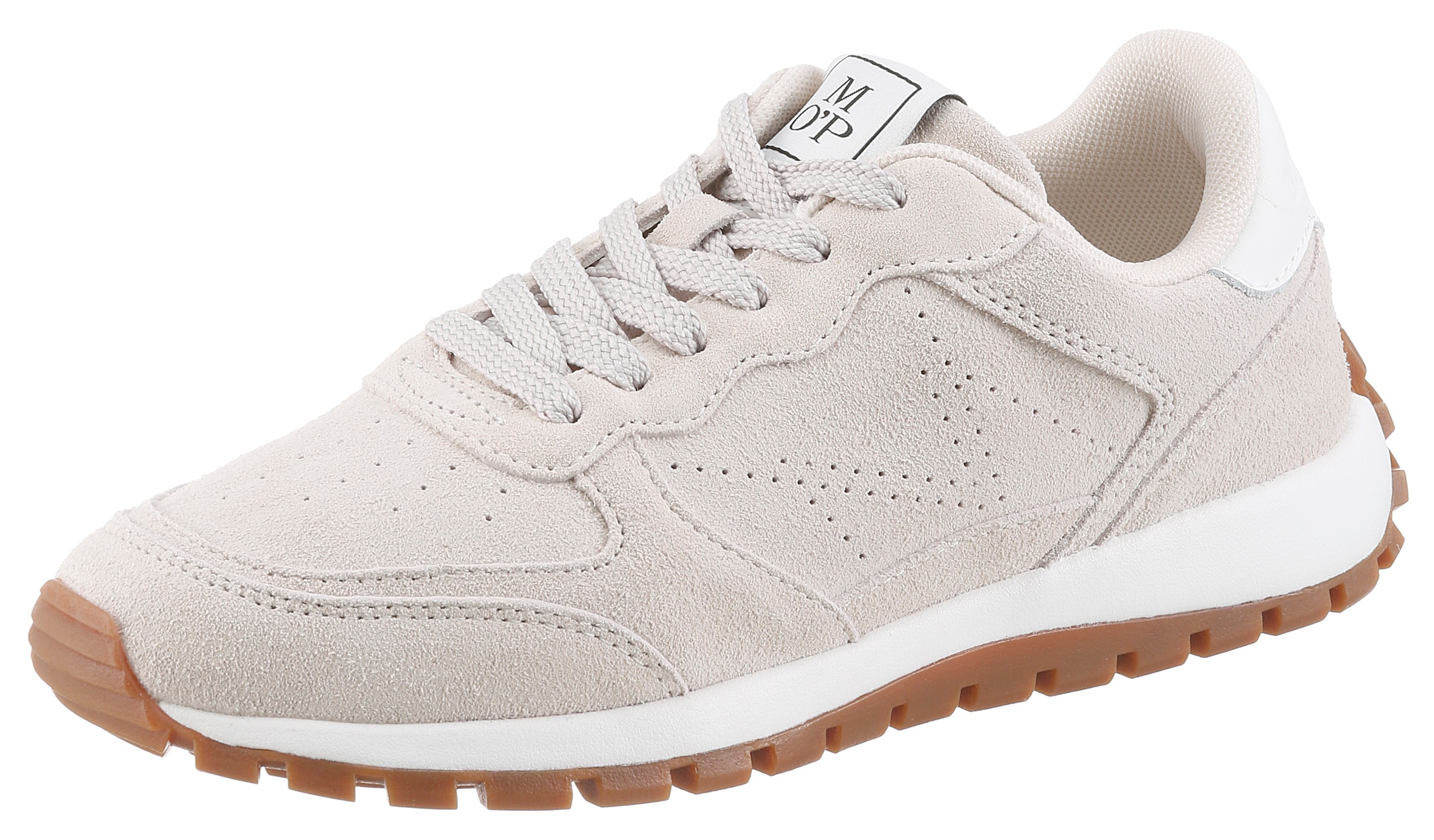 Marc OPolo Sneaker "Bella" Schnürschuh, Freizeitsneaker, Halbschuh mit hochgezogener Laufsohle