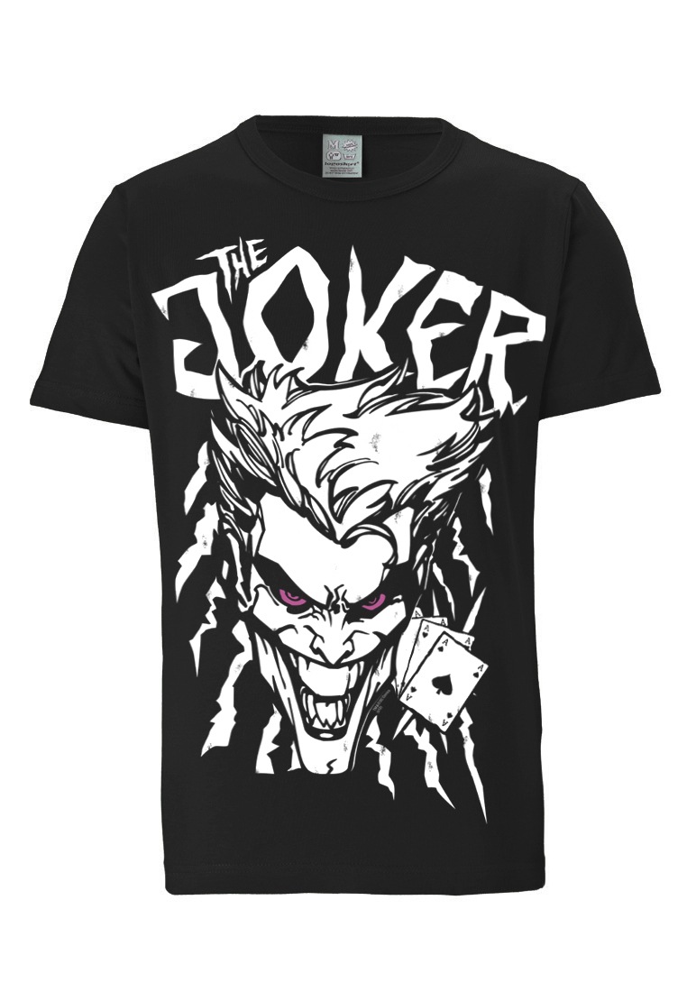 LOGOSHIRT T-Shirt »The Joker - DC Batman«, mit coolem Frontprint